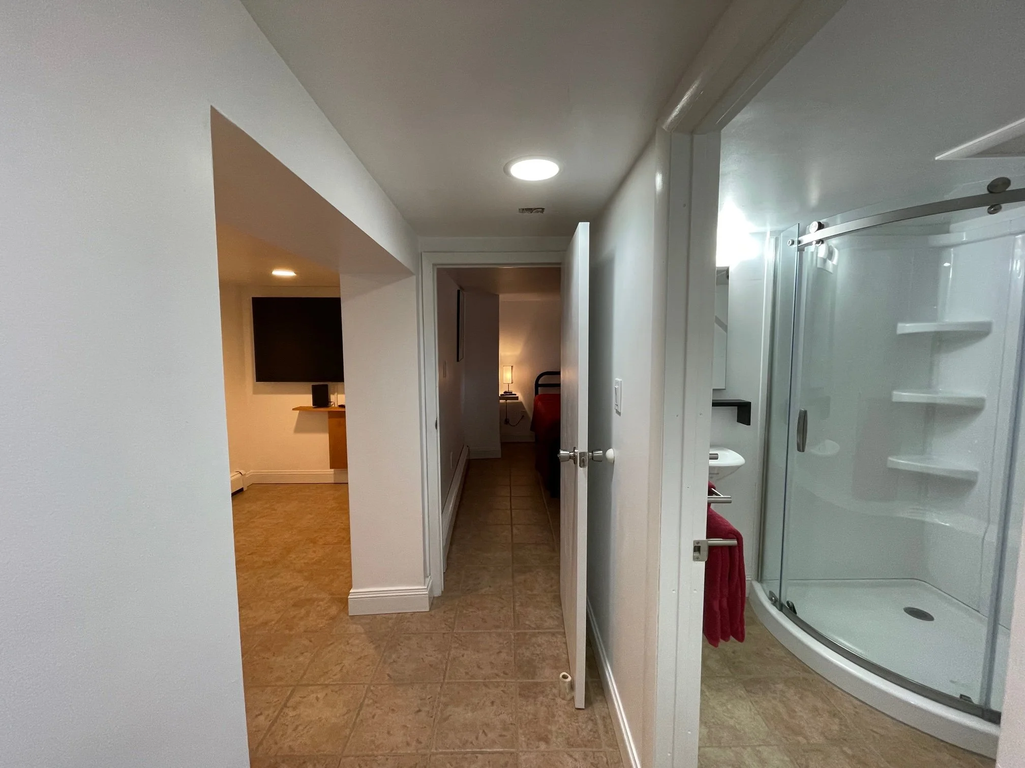 bsmt Hall bath, bedrm,lr.JPG