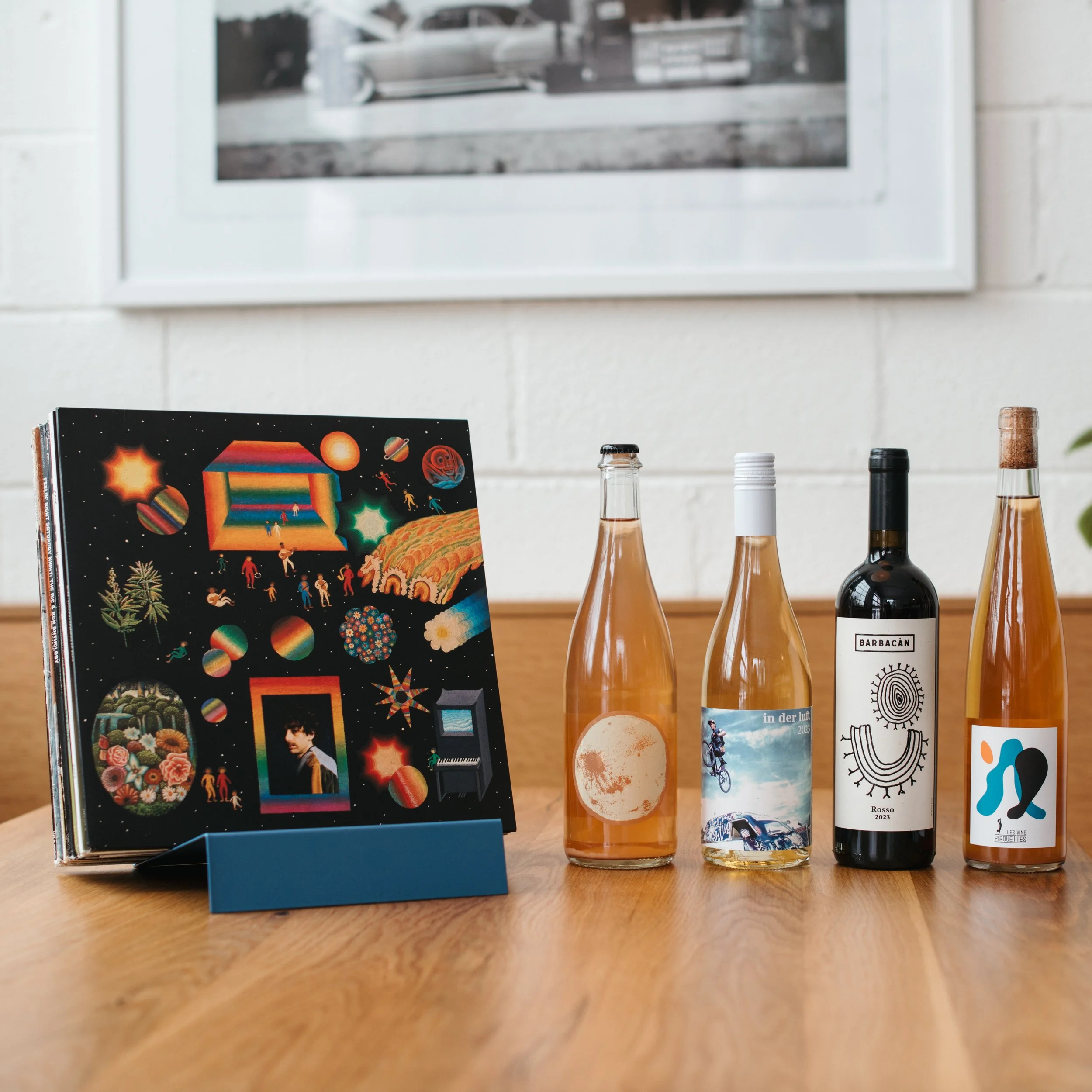 Wine Club - Four Bottles + Record