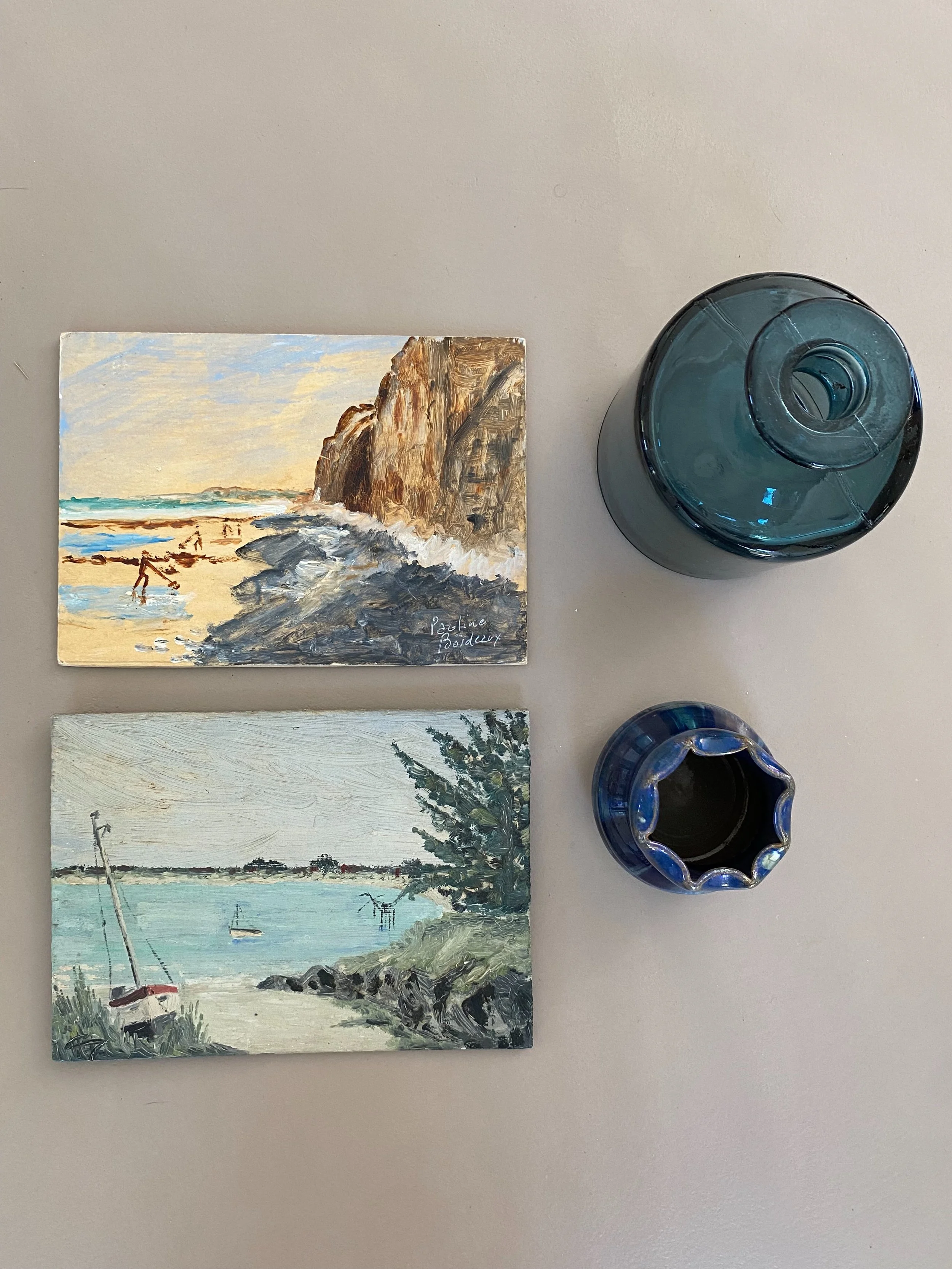 Blue is the color&hellip;#artforsale #vintageart #homedecor #vintageshop