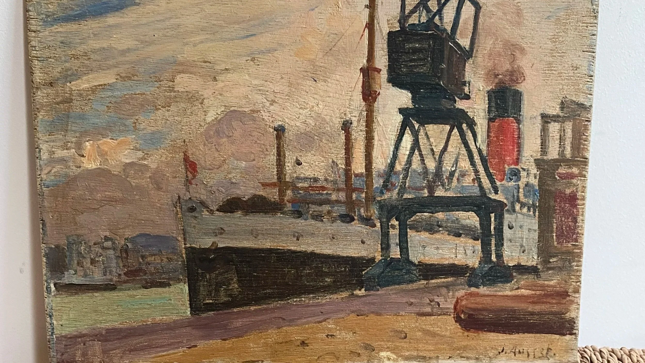 Qu’est ce qu’une marine en peinture  