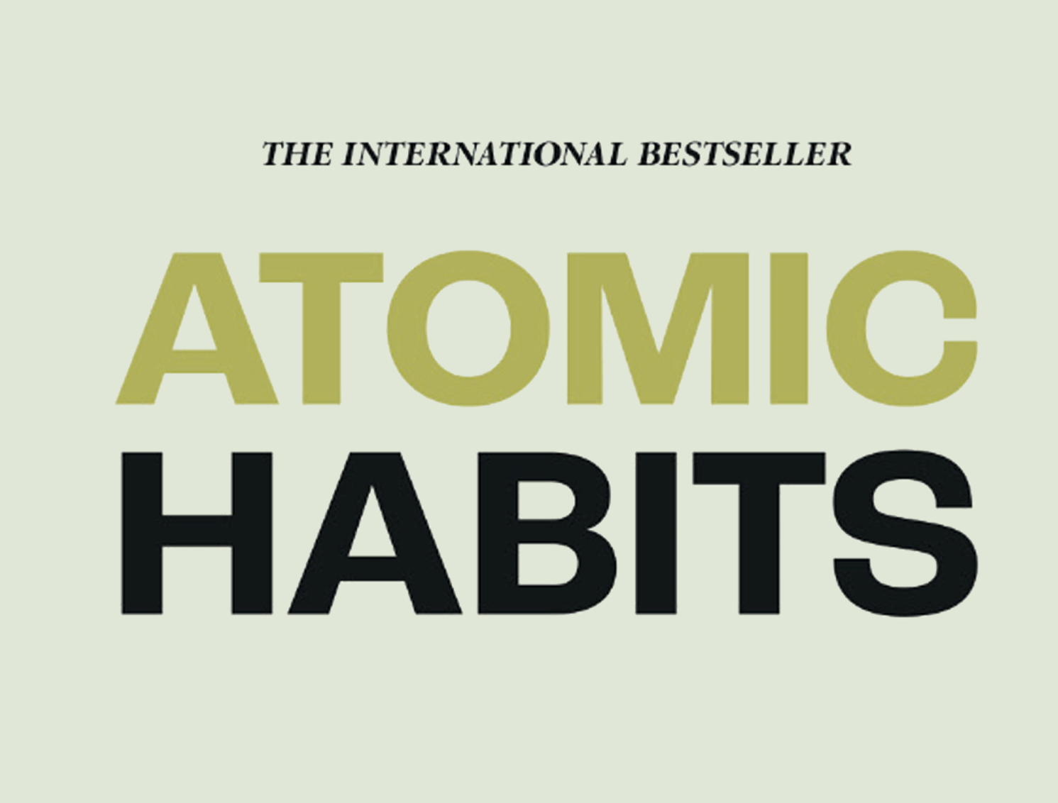 Atomic Habits Bookcover