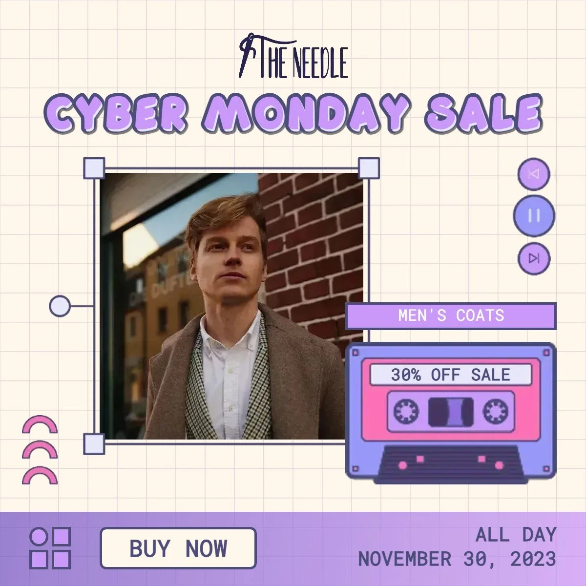 Lavender Cyber Monday Sale Cassette Tape.jpg