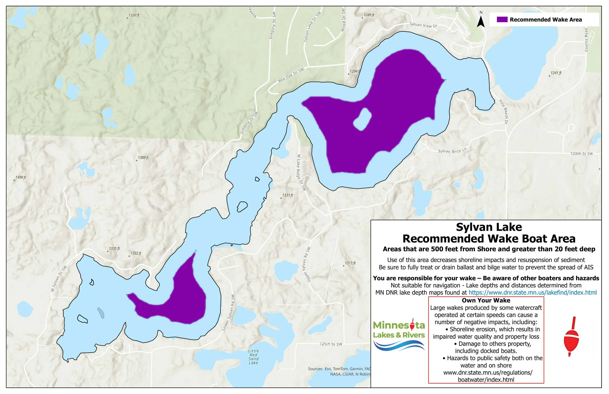 Protecting Sylvan Lake: The Science Behind Our Recommended Wake Boat Zone