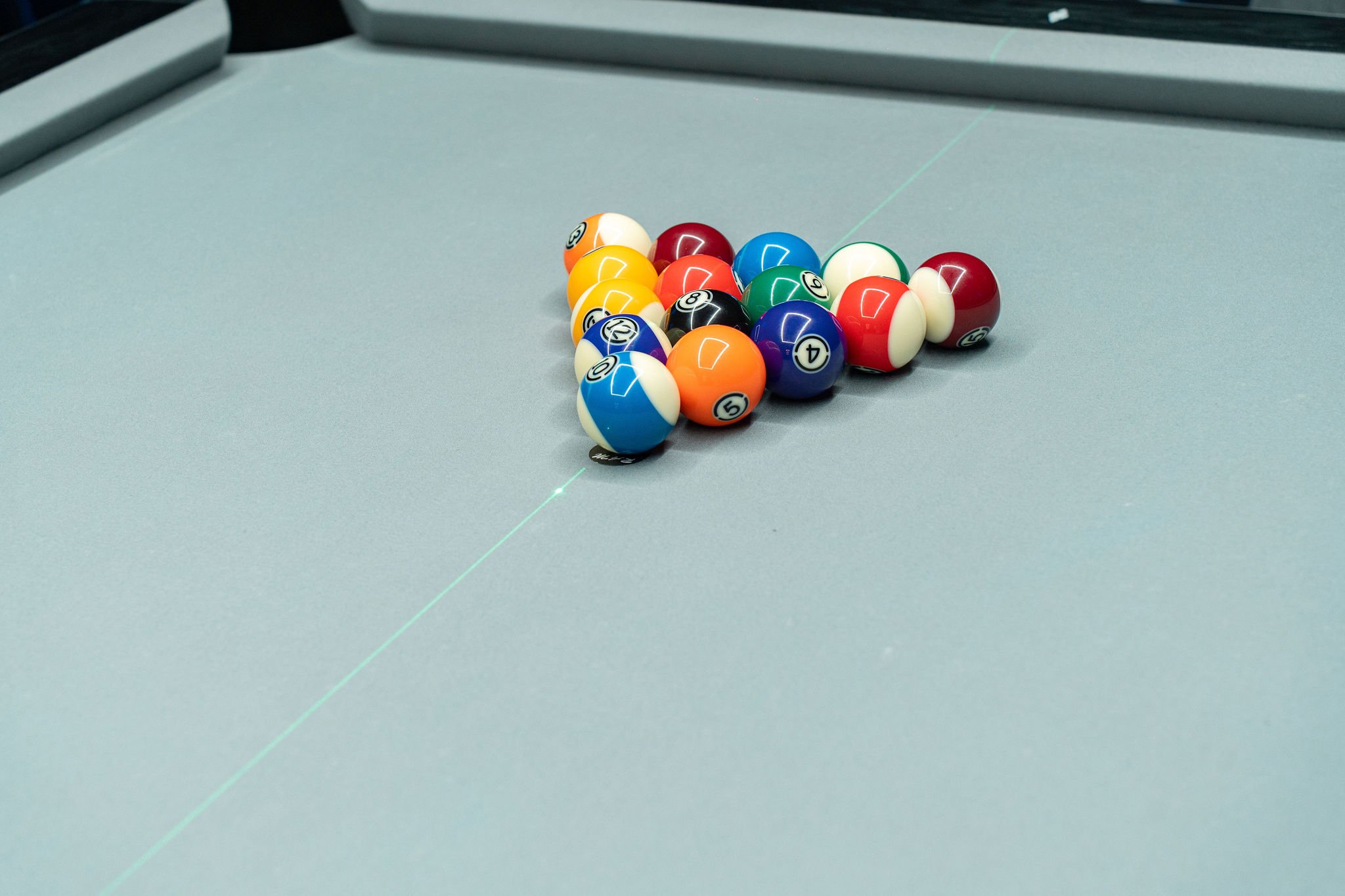 Aramith Tournament set & Simonis Grey 860 cloth