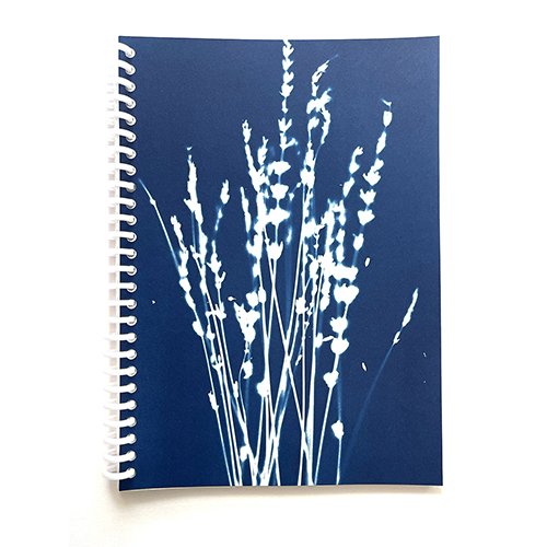 Large Cyanotype Notebook - Graph Paper