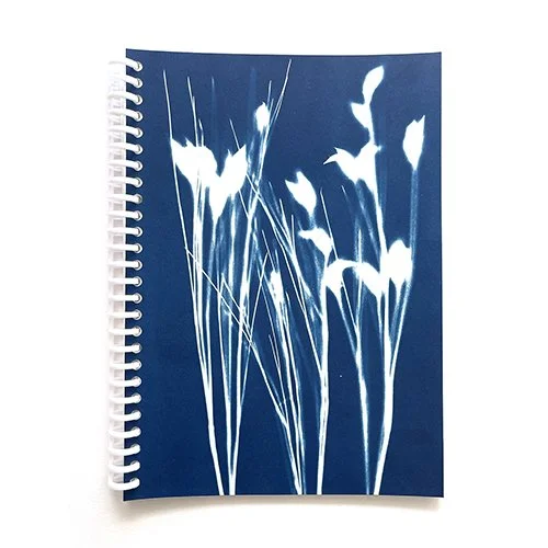 Large Cyanotype Notebook - Graph Paper