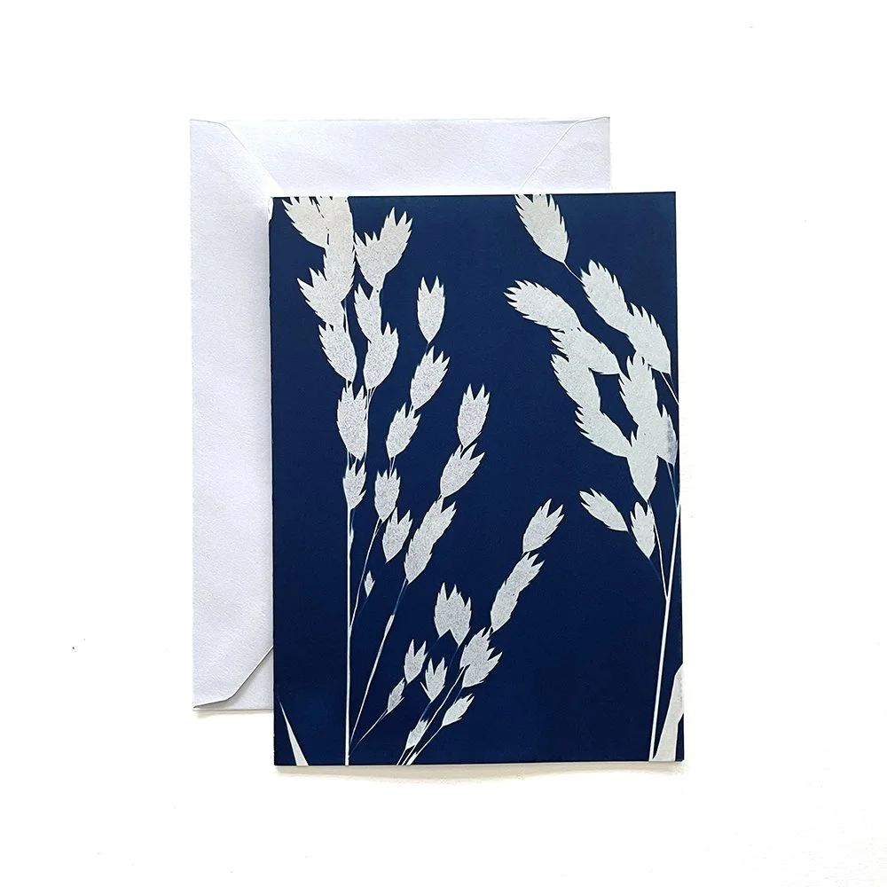 Cyanotype Greeting Card