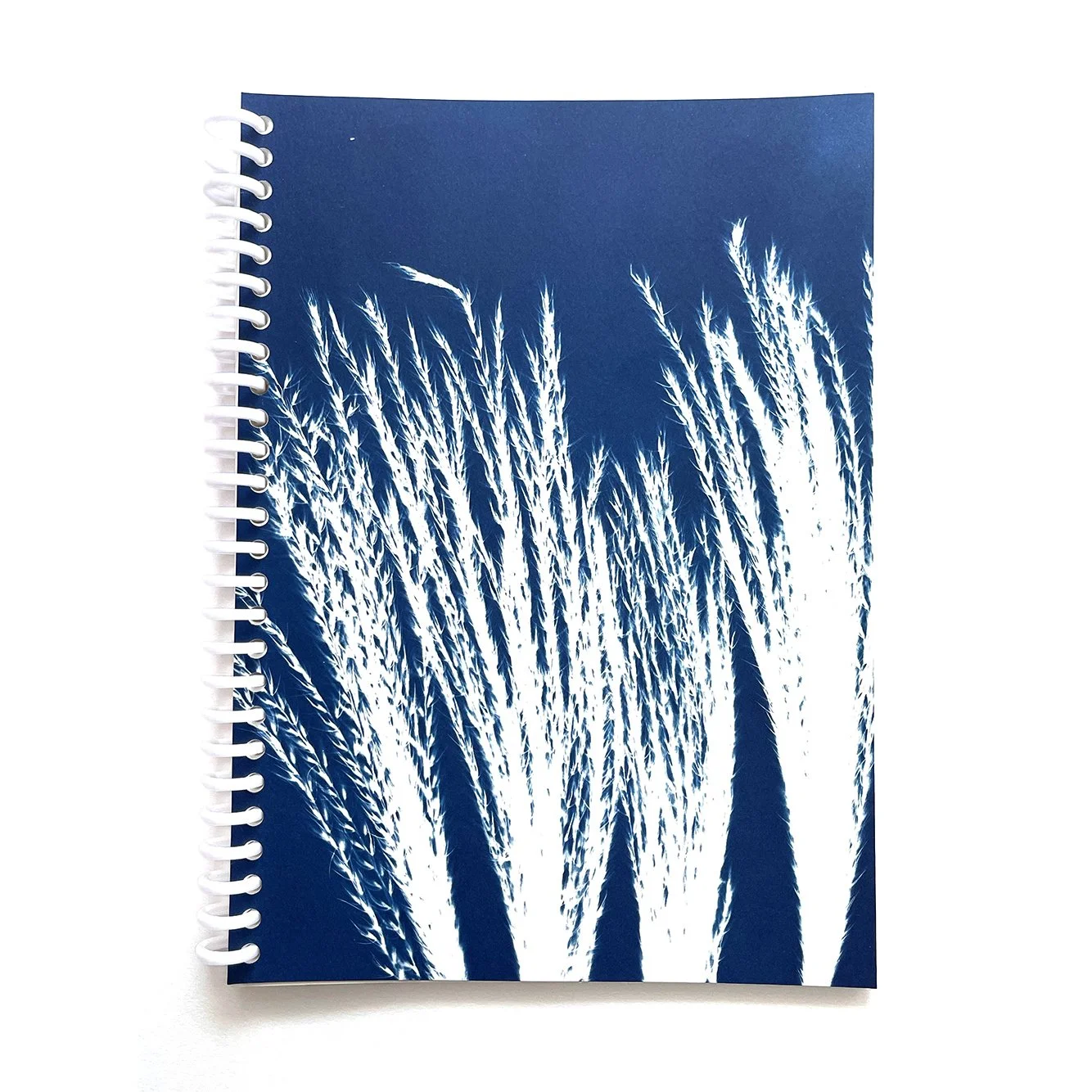 Large Cyanotype Notebook - Lined Paper