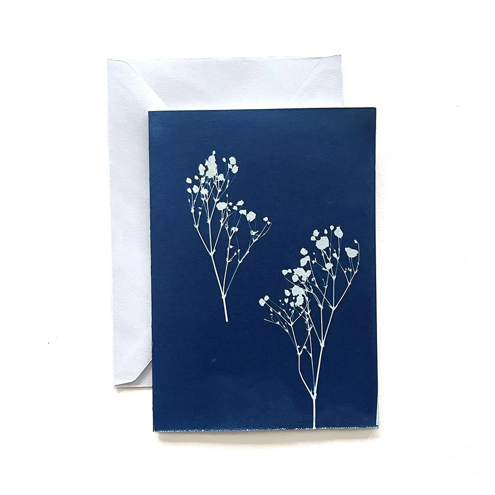 Cyanotype Greeting Card