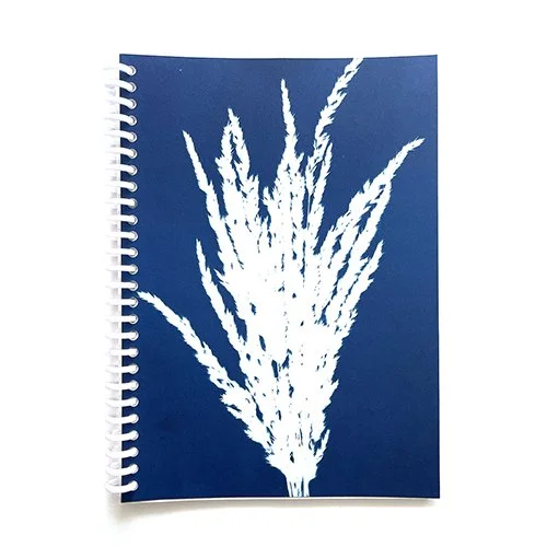 Large Cyanotype Notebook - Graph Paper