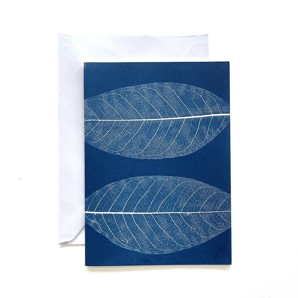 Cyanotype Greeting Card