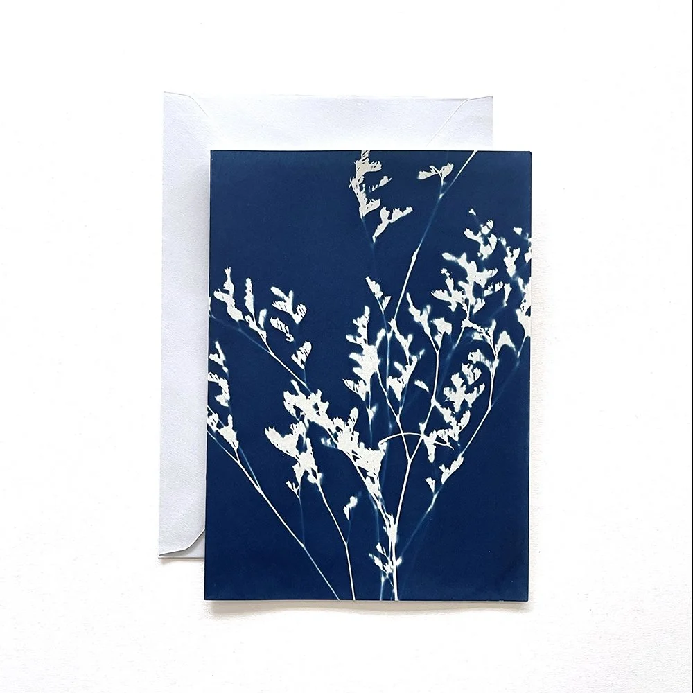 Cyanotype Greeting Card