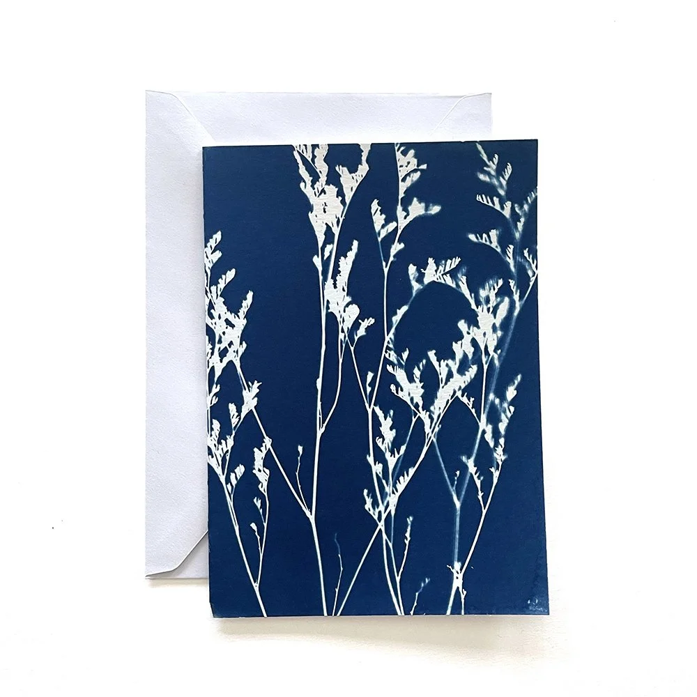 Cyanotype Greeting Card
