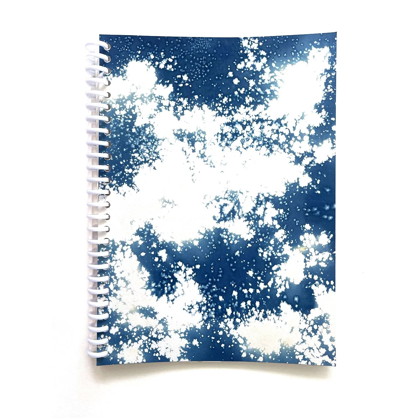 Large Cyanotype Notebook - Lined Paper