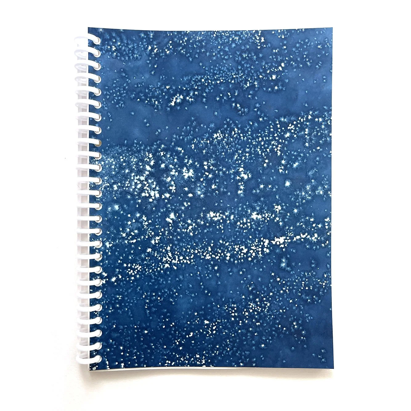 Large Cyanotype Notebook - Lined Paper
