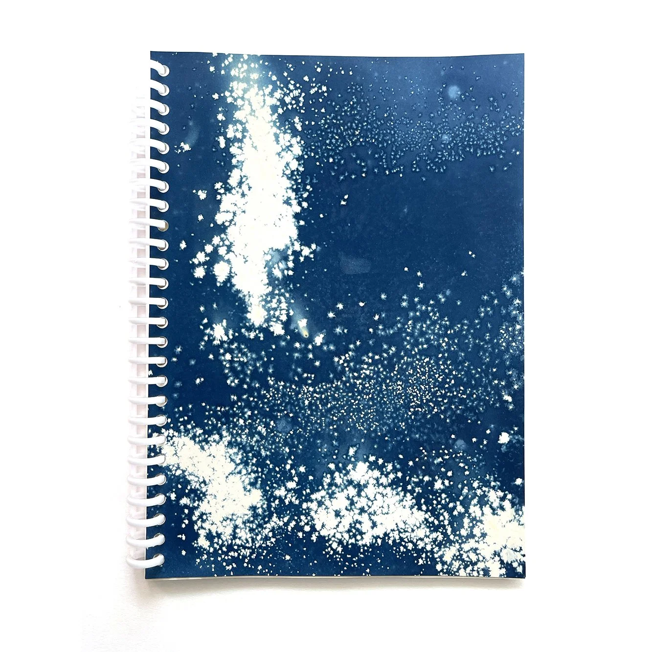 Large Cyanotype Notebook - Lined Paper