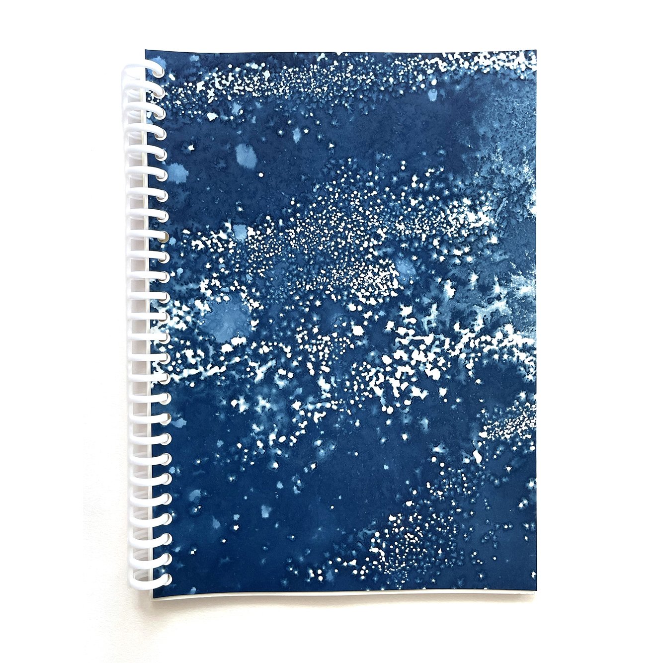 Large Cyanotype Notebook - Lined Paper