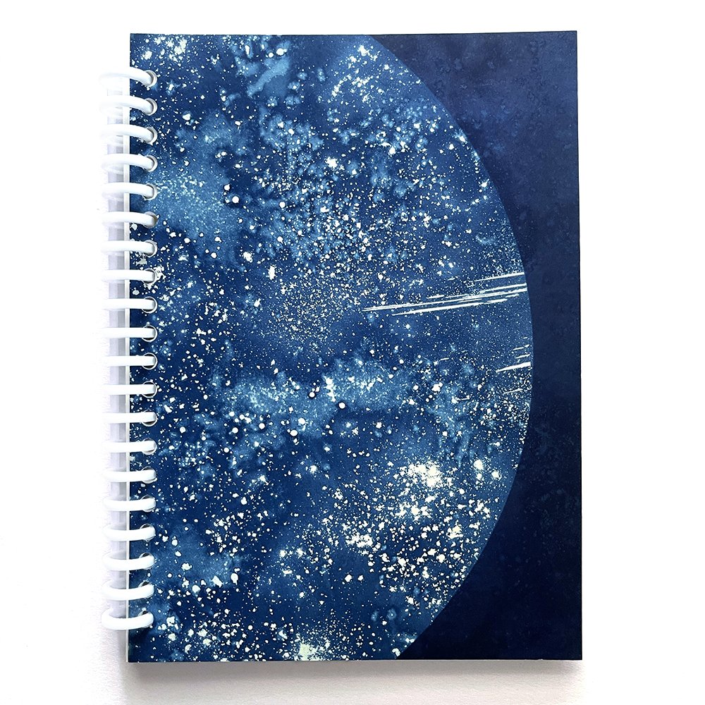 Medium Cyanotype Notebook - Lined Paper