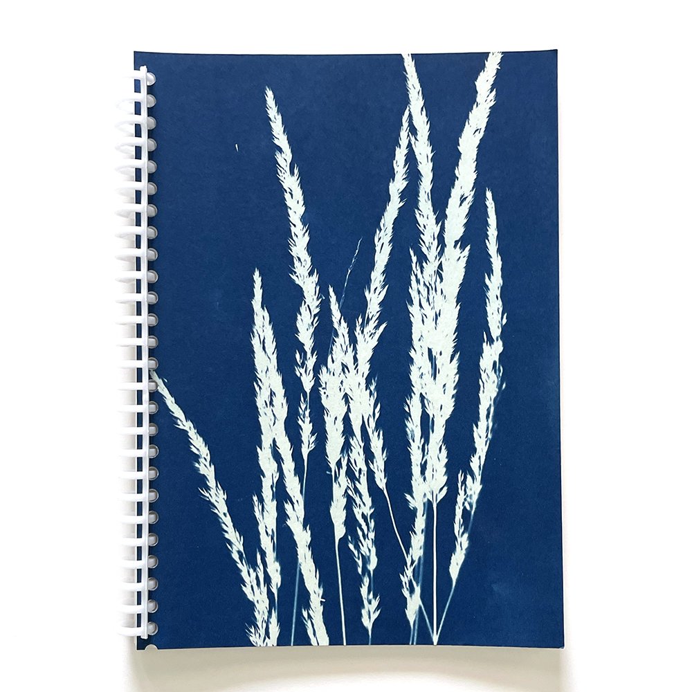 Large Cyanotype Notebook - Blank Paper