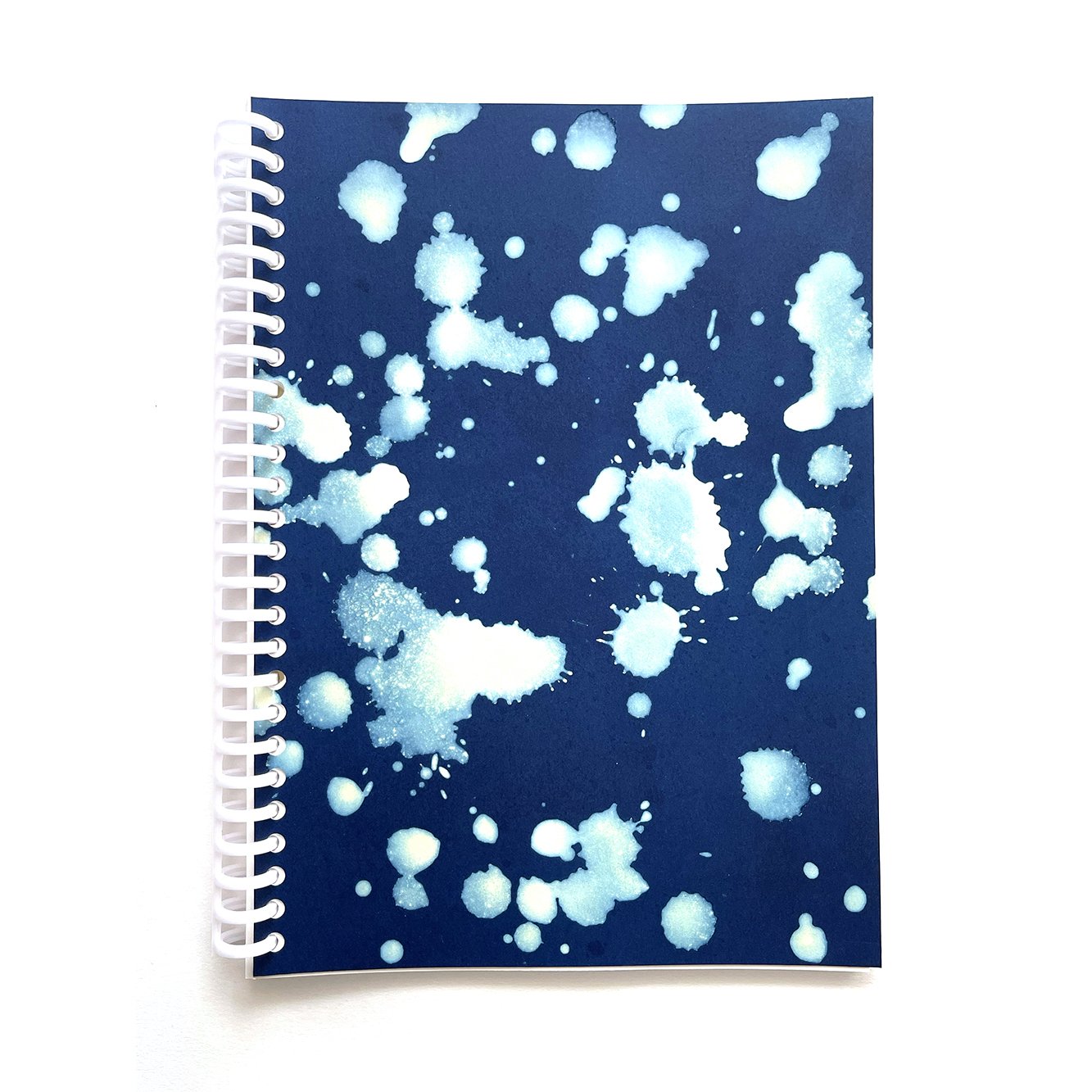 Large Cyanotype Notebook - Lined Paper