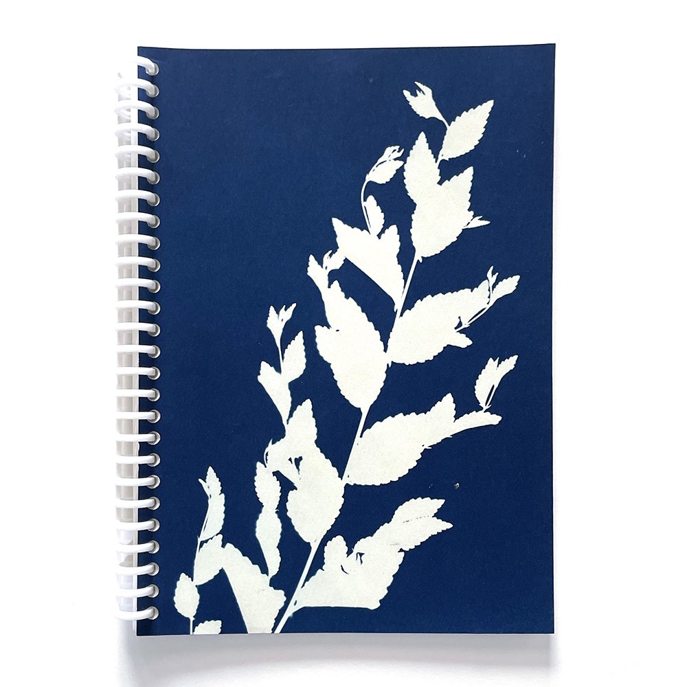 Large Cyanotype Notebook - Blank Paper