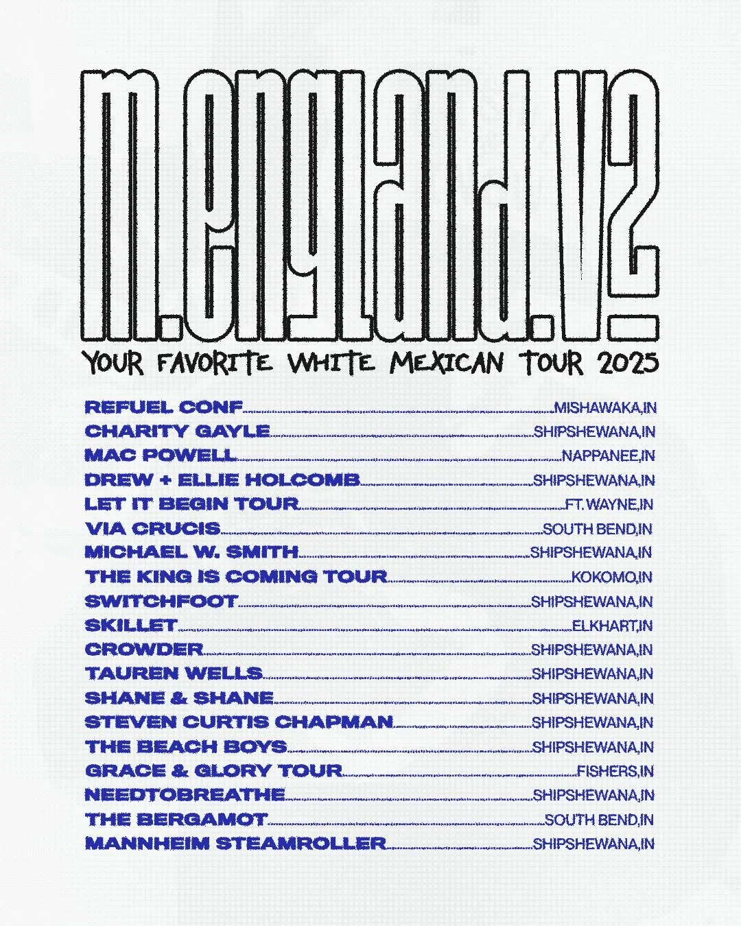 Looking back on this past year, I&rsquo;m overwhelmed with gratitude. If younger me could see where I am now&mdash;and the places God has brought me&mdash;I truly don&rsquo;t think he&rsquo;d believe it.

Thank you to the incredible artists, teams, v