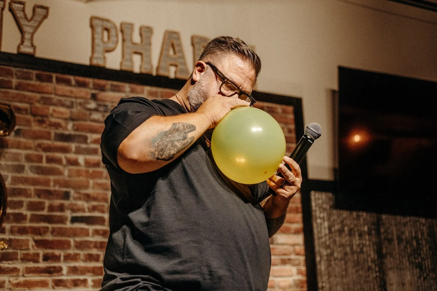 @mrcoreymann 
&lsquo;25 &mdash; @funny_pharm_comedy_club 
2025 &mdash; 08 &mdash; 15/16