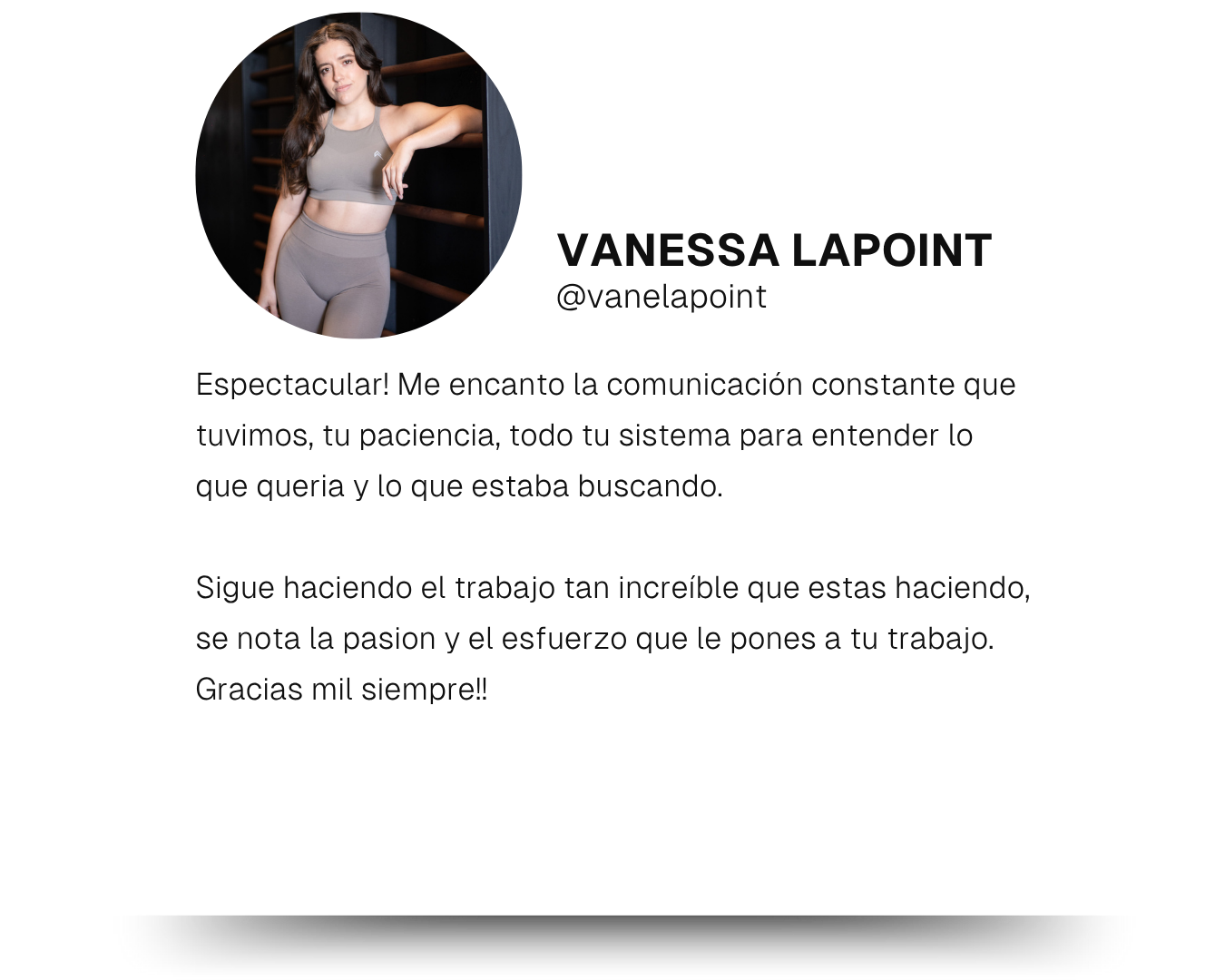 Testimonio de diseño web serea