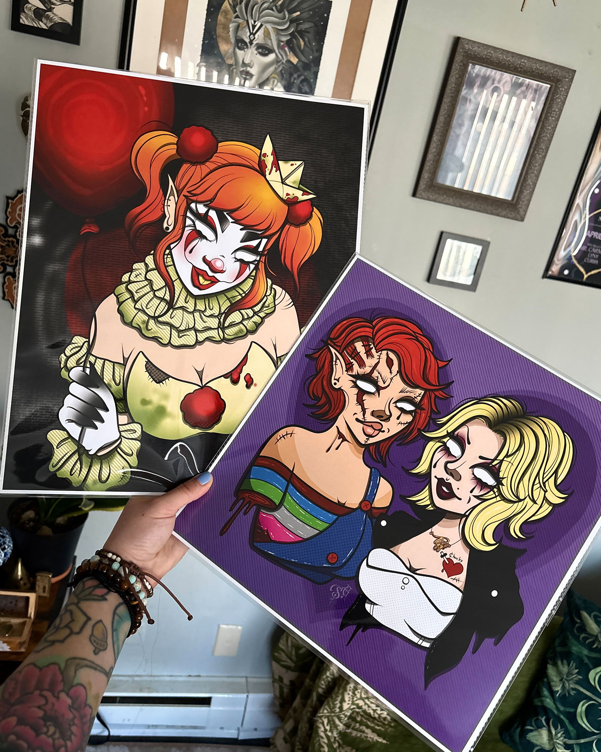 Horror Girls | Art Print Bundle