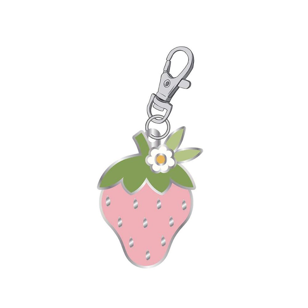 Strawberry Zipper Pull Charm 90032 — Strawberry Creek Quilting Company
