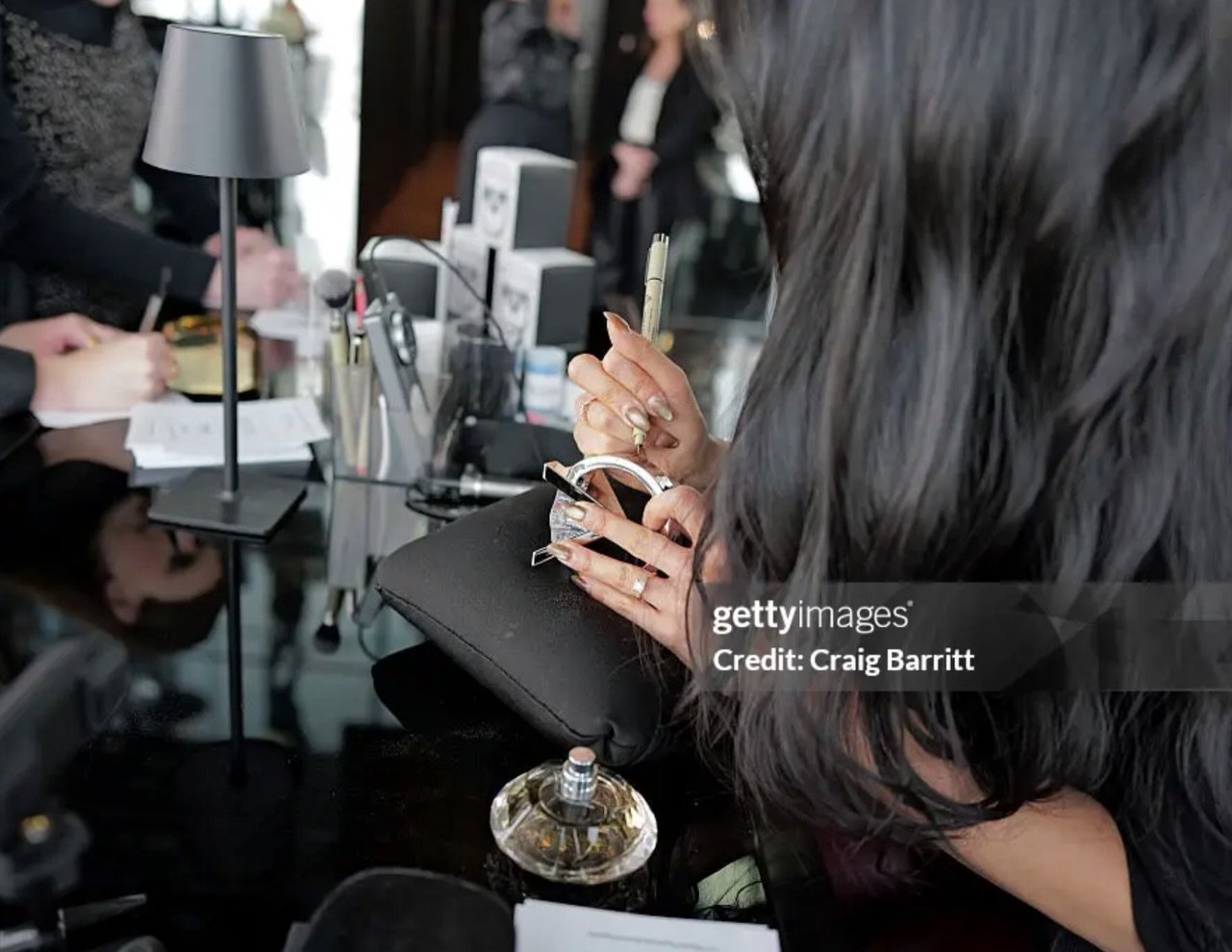 snaps from NYBFW with @verawangbride &amp; @davidsbridal at the top of @summitov 💍

to say this was a dream event (especially as a bride-to-be) is a massive understatement 🖤

and the fact that my calligraphy is on getty?! loooook mom we&rsquo;ve ma