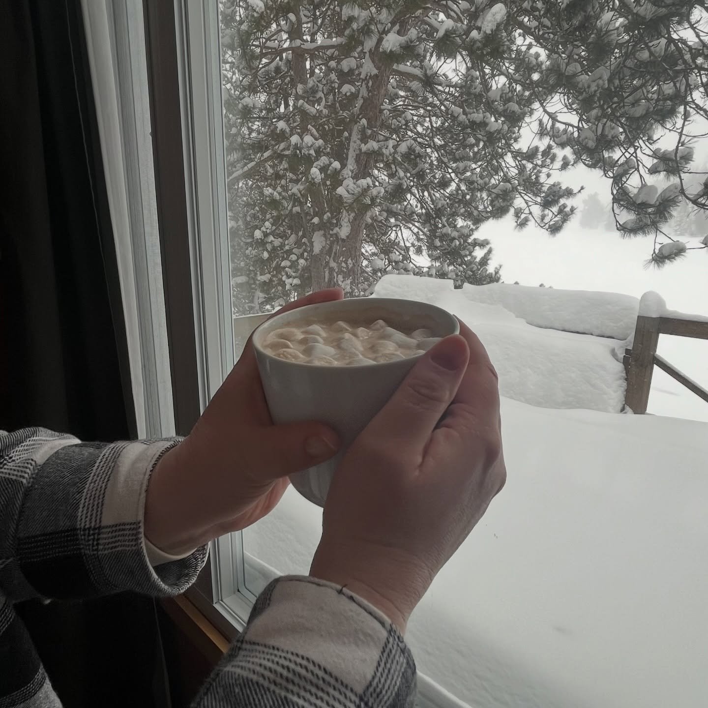 Snow falling. Lake quiet. Hot chocolate in hand. This is winter at the A-Frame. Whilst the cabin is closed for the season, we&rsquo;re already dreaming of spring mornings. ❄️☕️
See you when the ice melts! 🤍
Follow along for reopening dates. 🗓️
