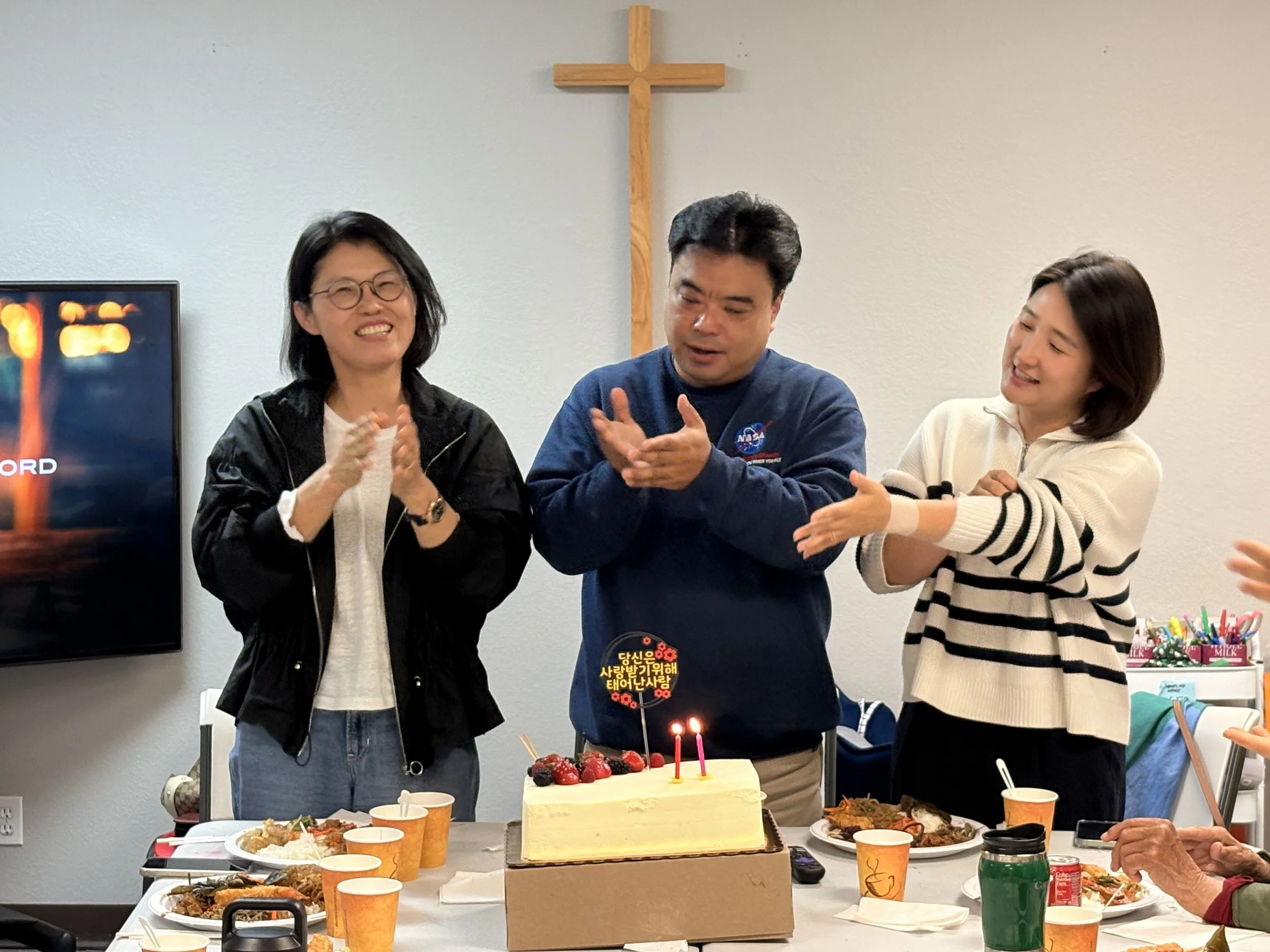 수요여성예배 중보기도모임 생일자 축하!
