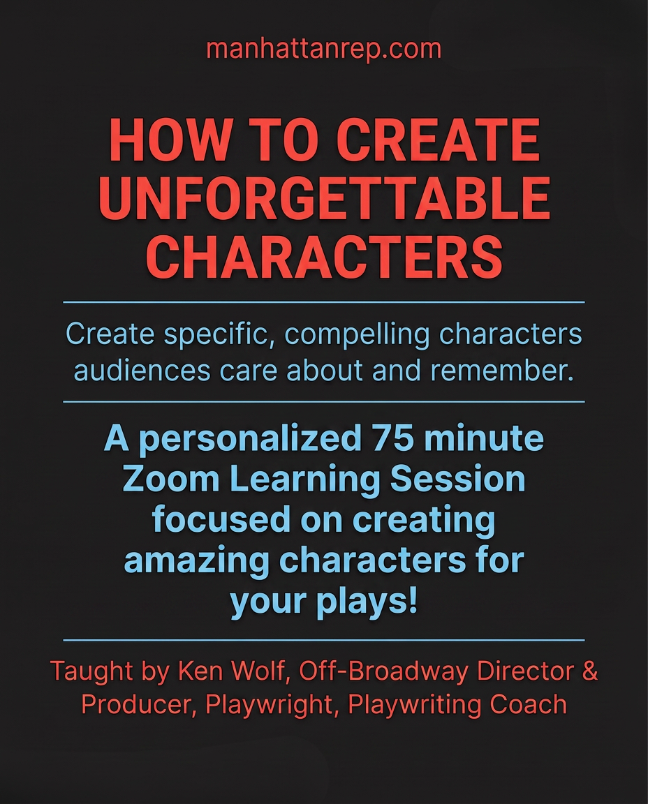 HOW TO CREATE UNFORGETTABLE CHARACTERS