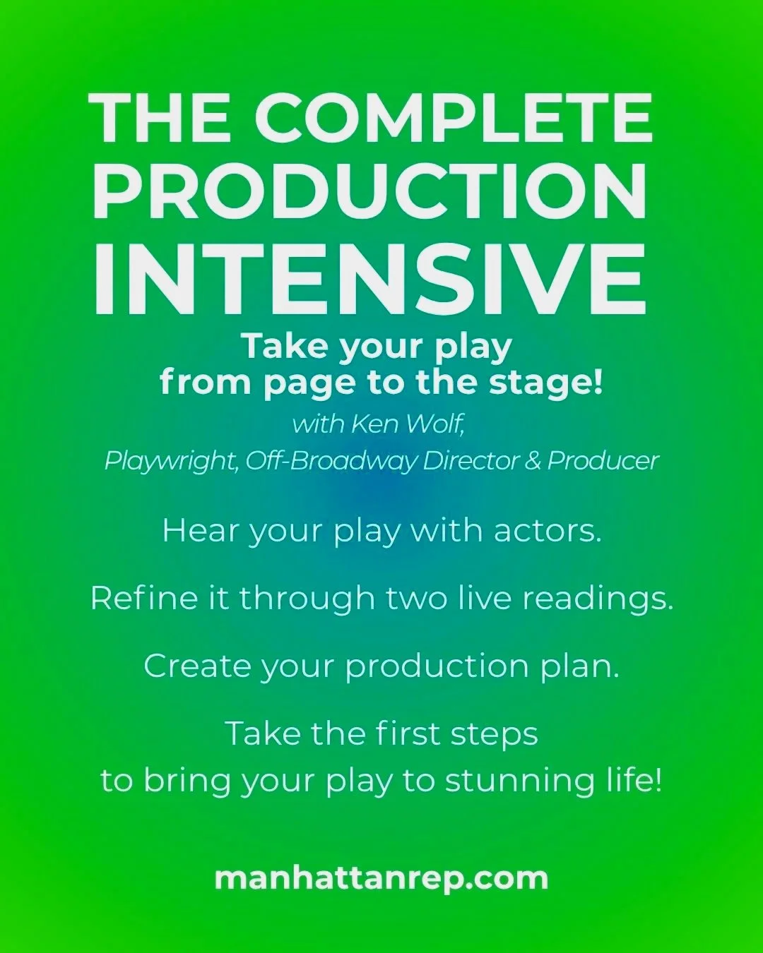 THE COMPLETE PRODUCTION INTENSIVE