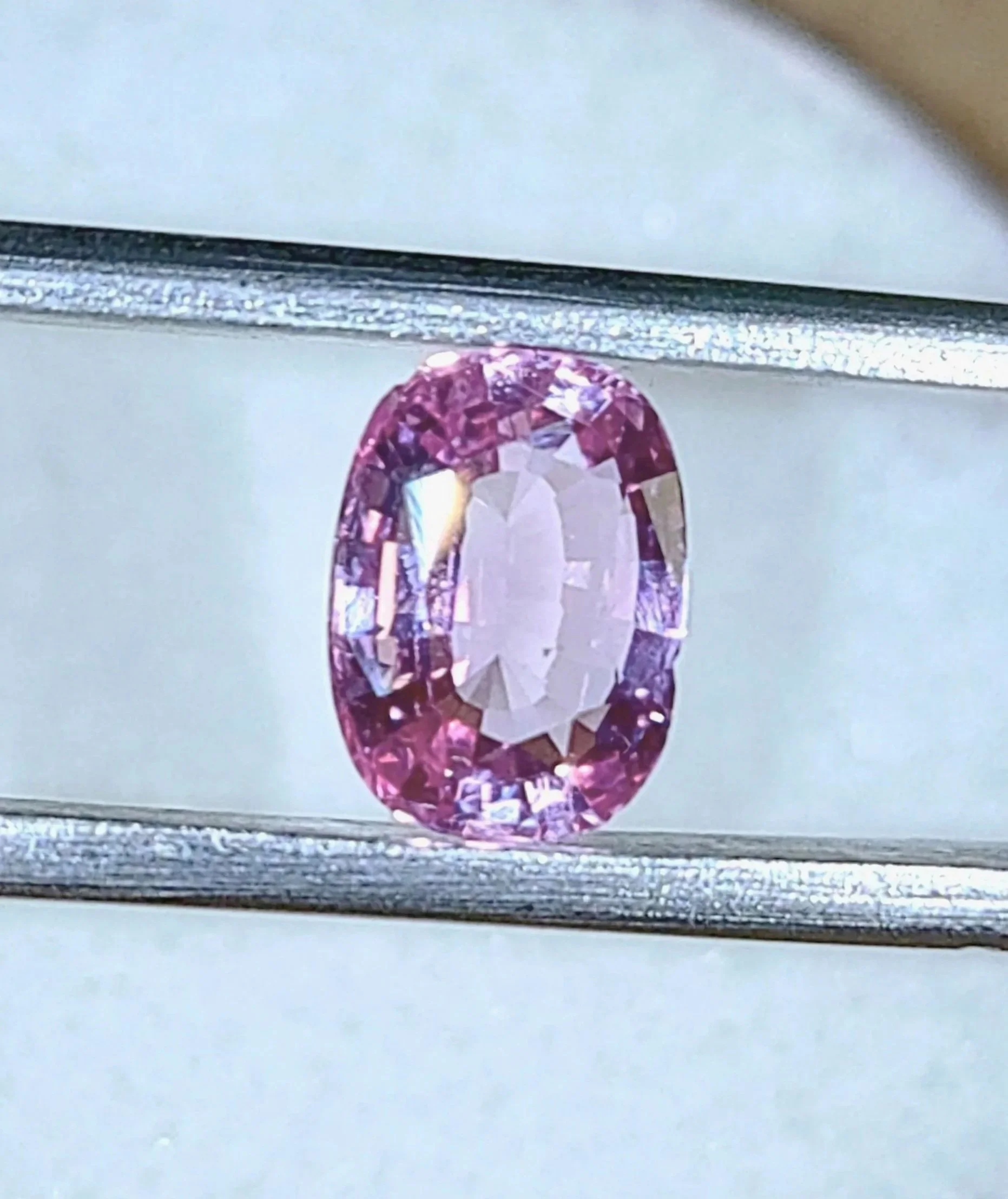 GIA Certified Pink Sapphire 1.16ct from TheCoveAtFoxHollow.com