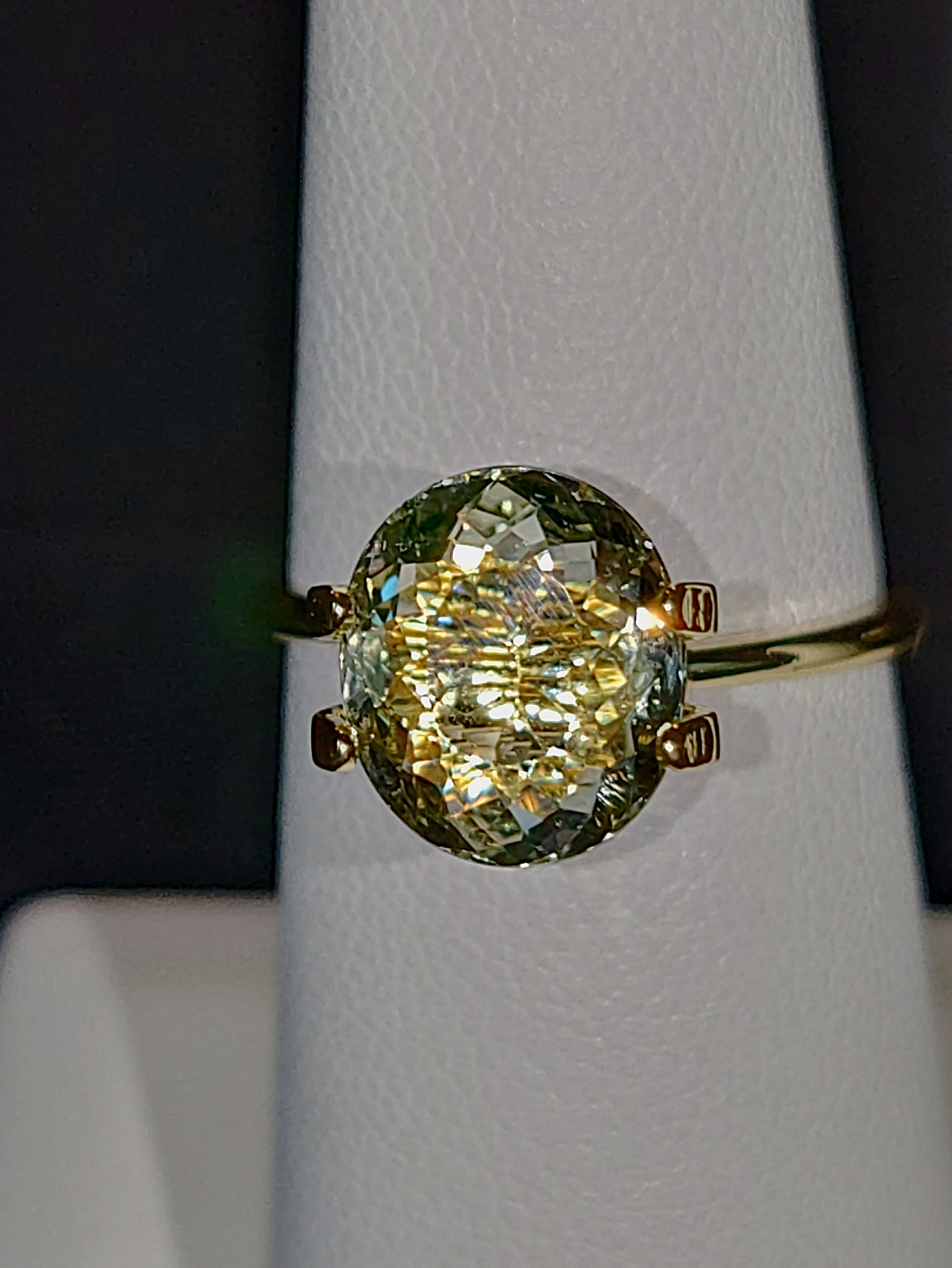 Genuine Neon Green Titanium Tourmaline 2.34ct from TheCoveAtFoxHollow.com