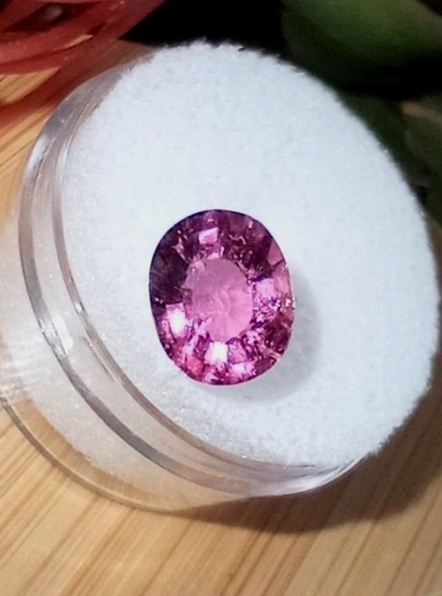 Genuine Hot Pink Congolese Tourmaline 1.90ct from thecoveatfoxhollow.com