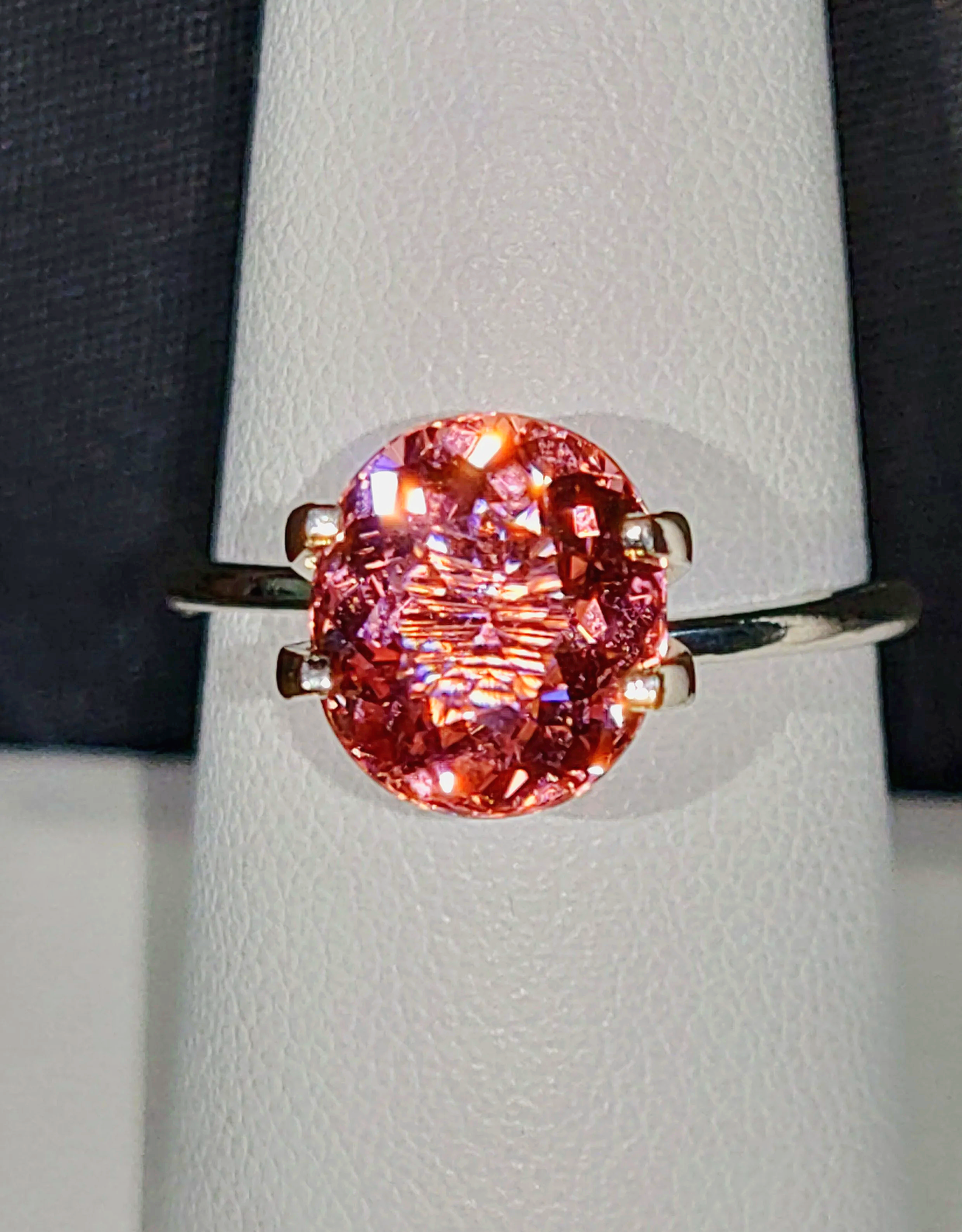 Genuine Neon Pink Titanium Tourmaline 3ct from TheCoveAtFoxHollow.com