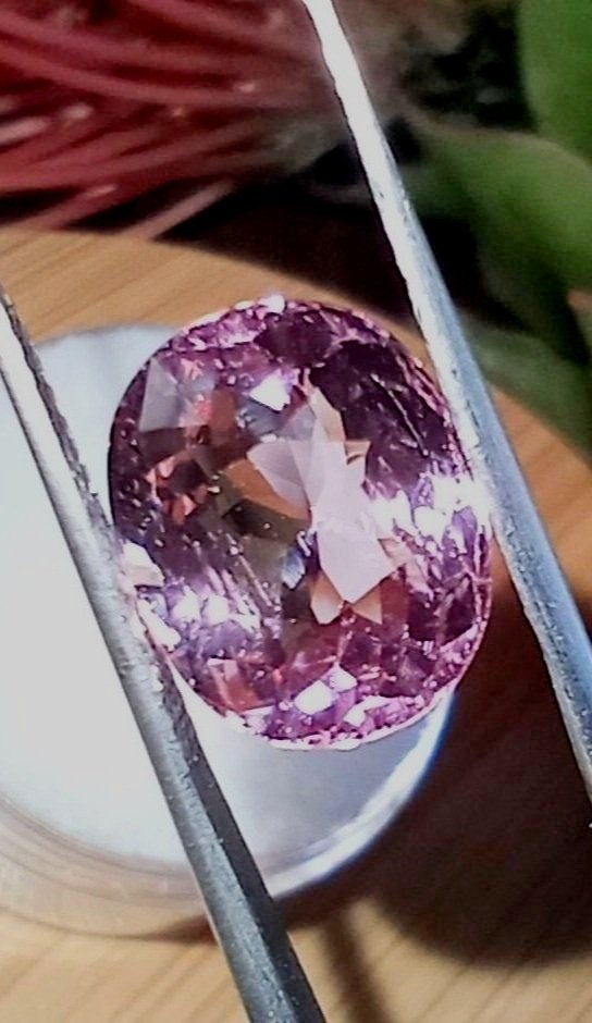 Genuine Pink Orange Padparadscha Congolese Tourmaline 4.88ct from thecoveatfoxhollow.com
