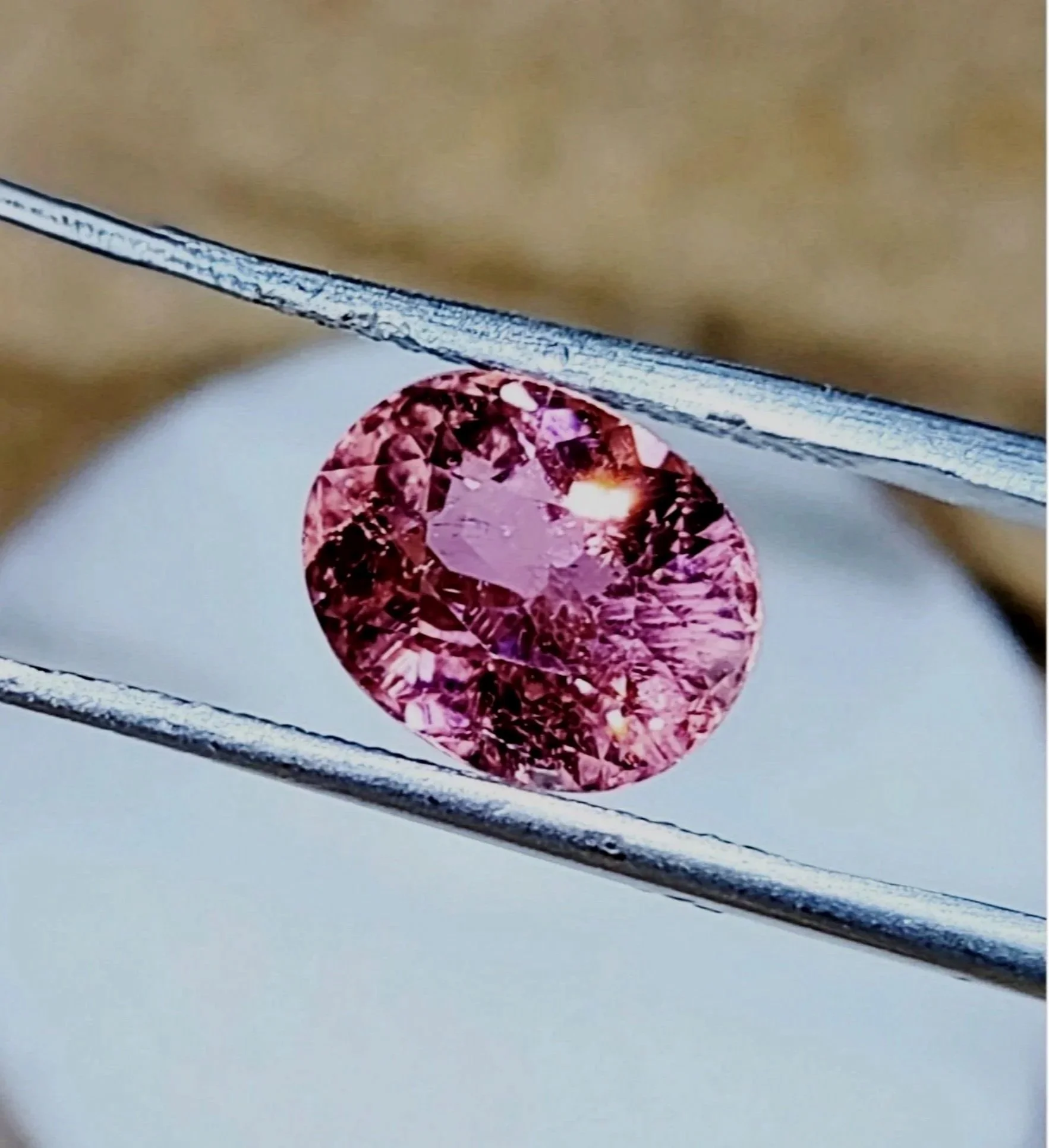 Genuine Neon Hot Pink Titanium Tourmaline 2.58ct TheCoveAtFoxHollow.com