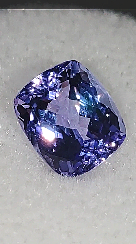 Genuine Unheated Tanzanite at 1.74ct from TheCoveAtFoxHollow.com