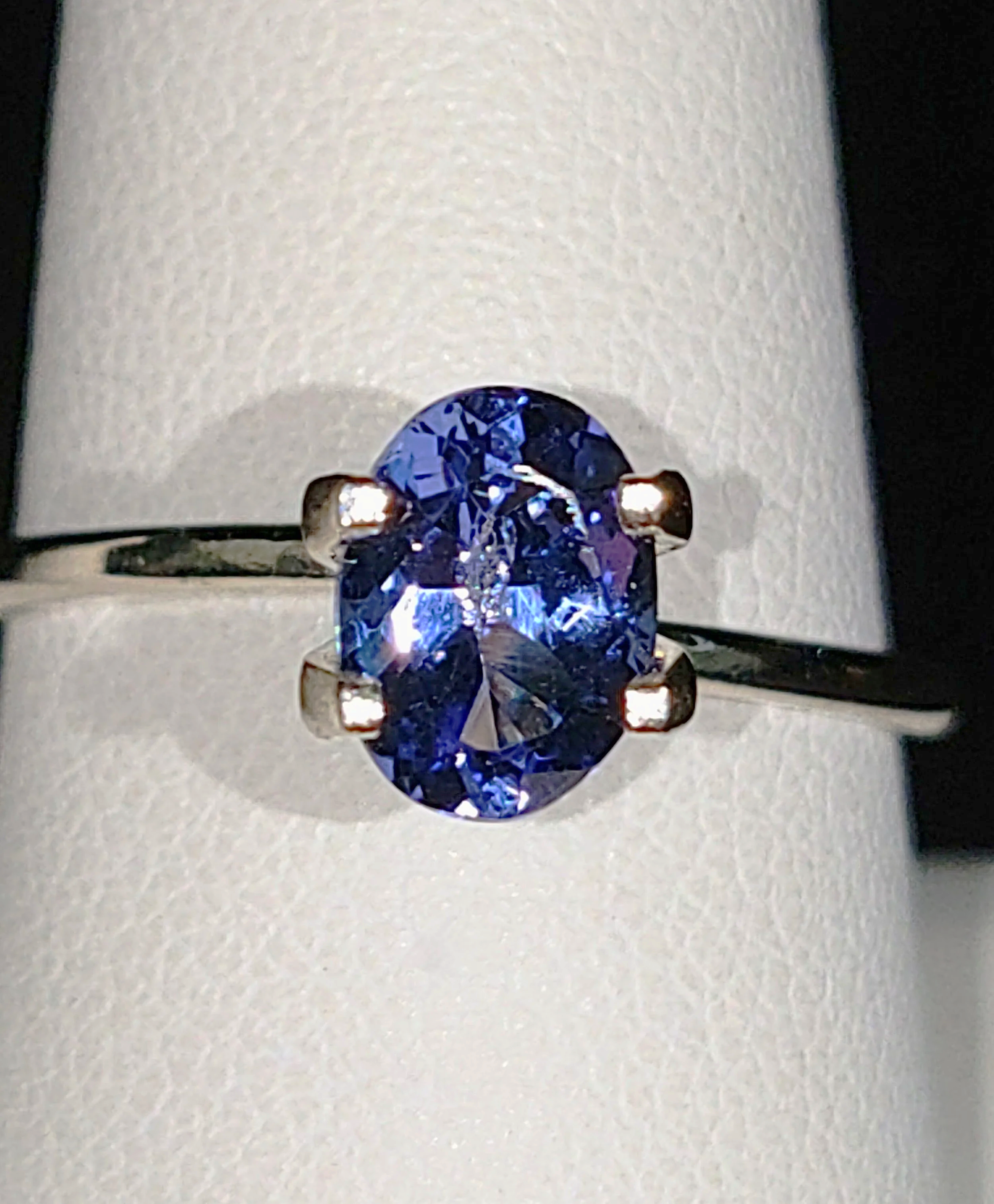 Genuine Tanzanite 1.06ct from TheCoveAtFoxHollow.com