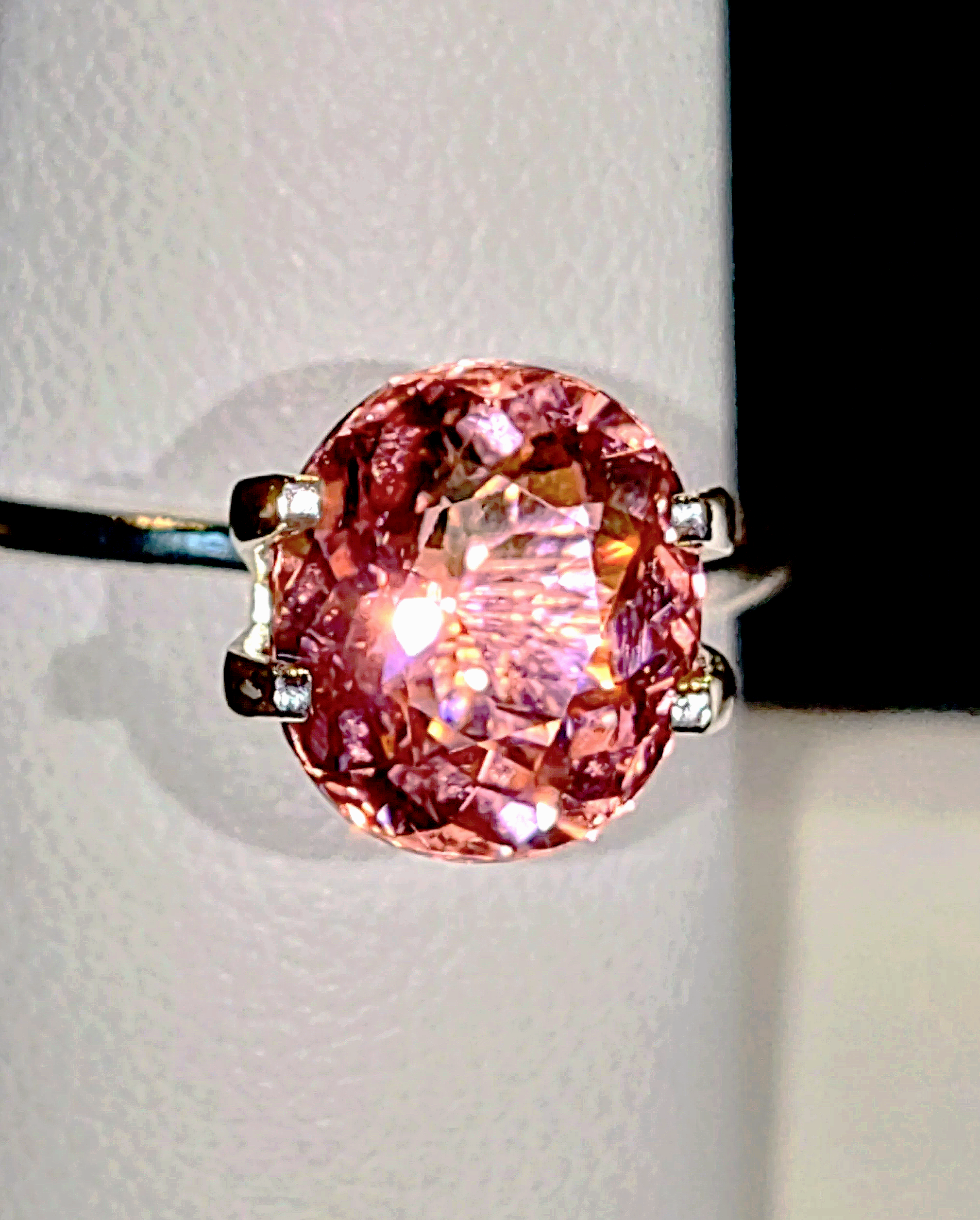 Genuine Neon Pink Titanium Tourmaline 3ct from TheCoveAtFoxHollow.com