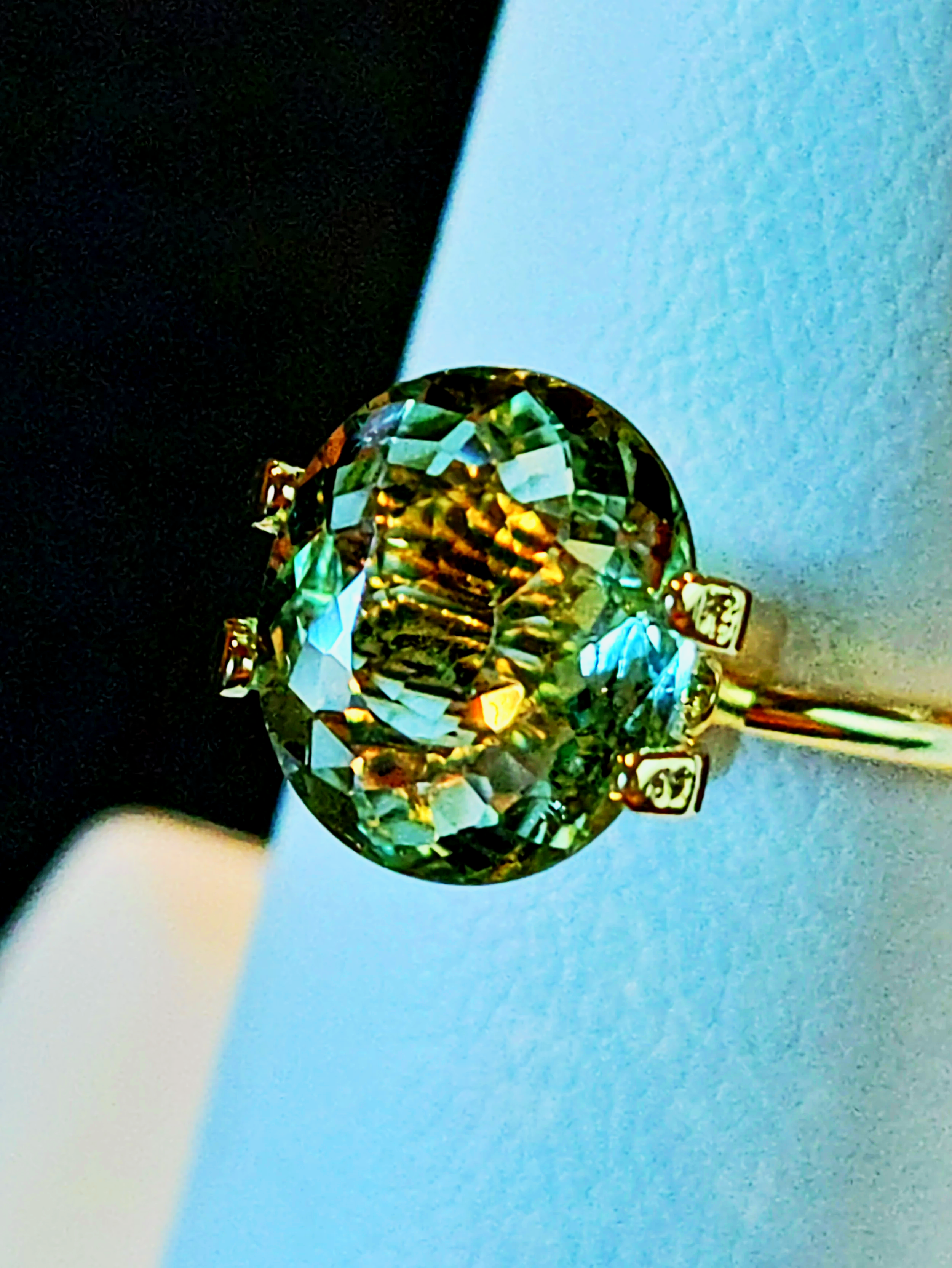 Genuine Neon Green Titanium Tourmaline 2.34ct from TheCoveAtFoxHollow.com