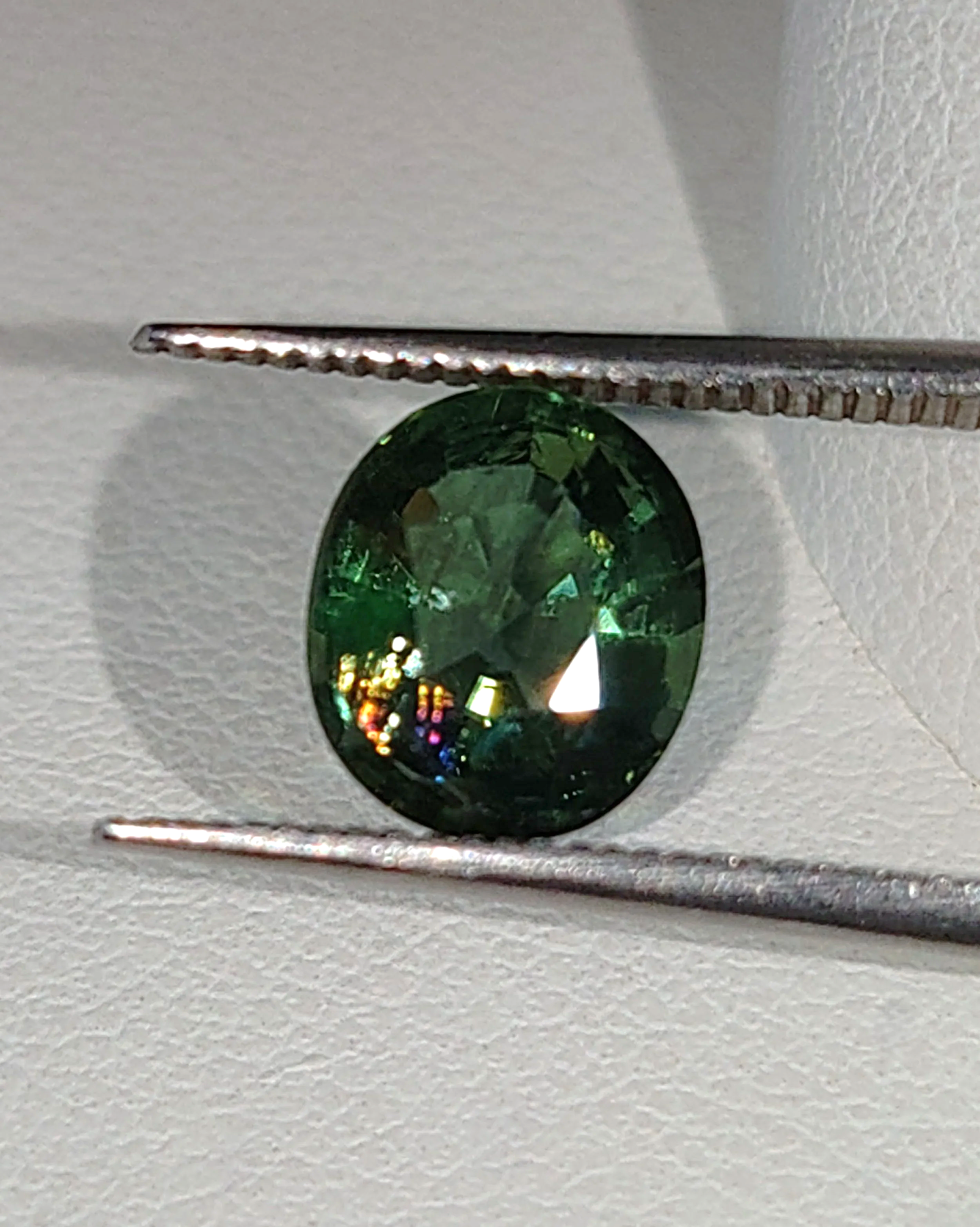 Genuine Unheated Green Apatite 1.70ct from TheCoveAtFoxHollow.com