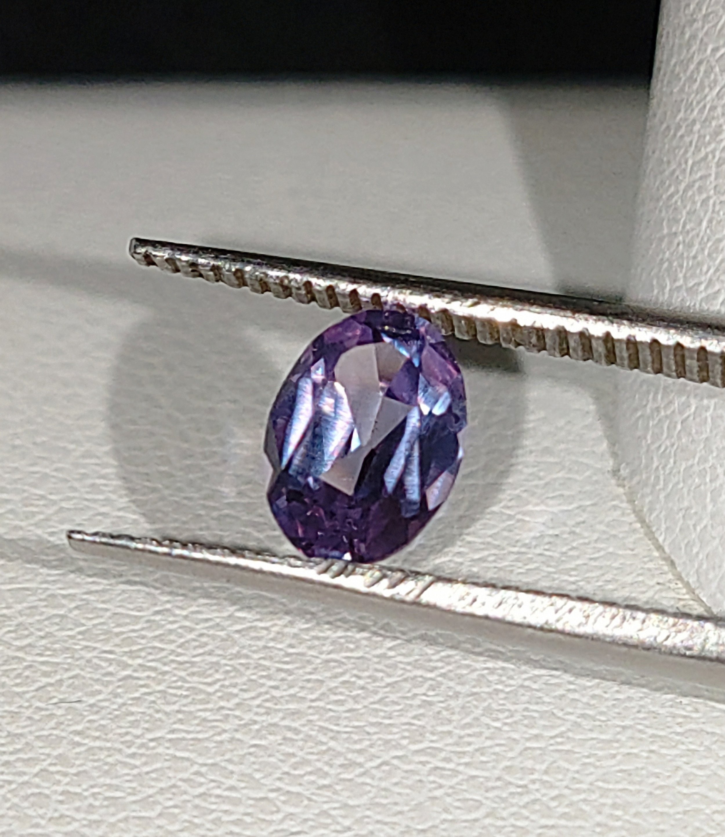 Genuine Alexandrite .87ct from TheCoveAtFoxHollow.com
