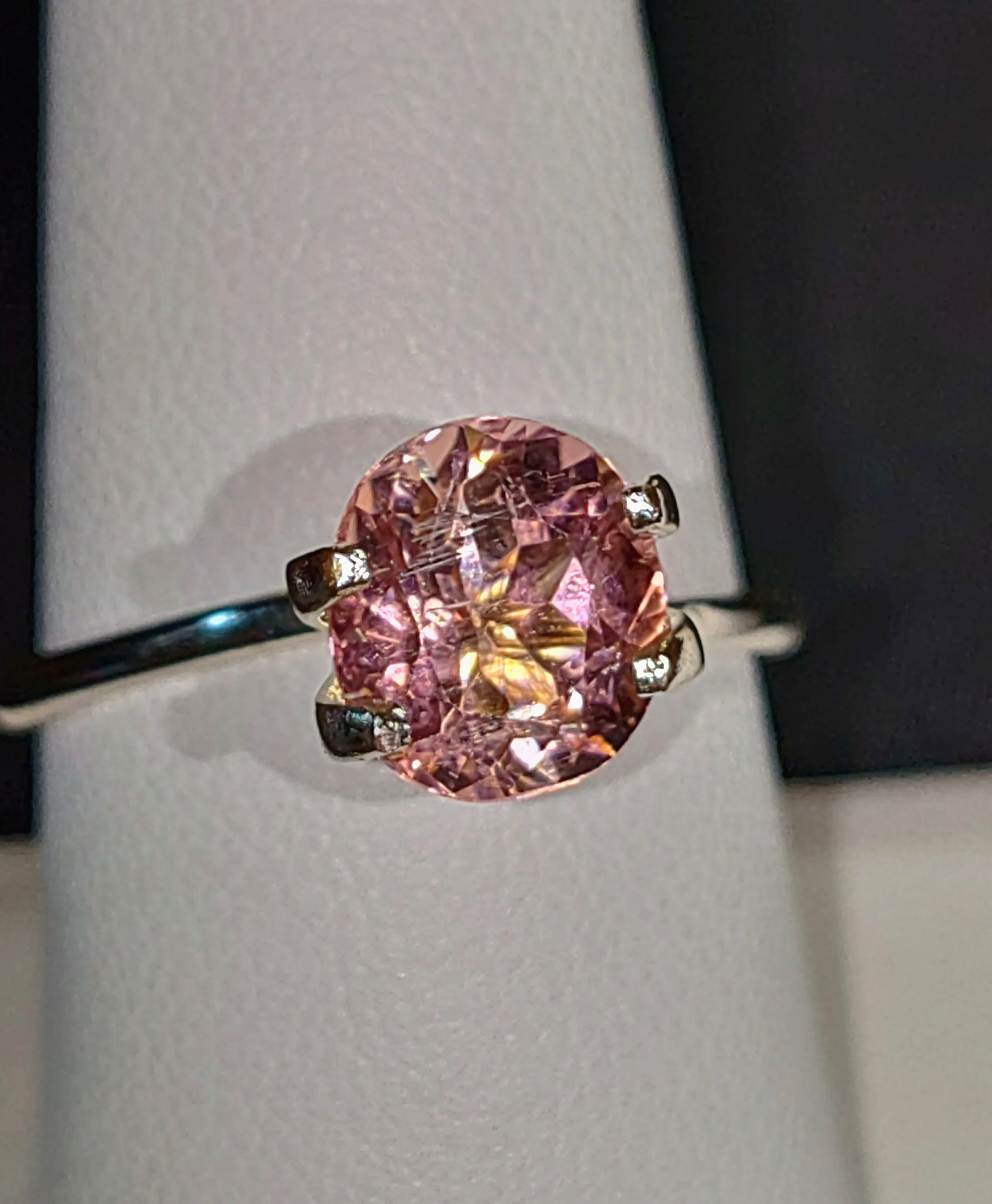 Genuine Neon Light Pink Titanium Tourmaline 2.21ct from TheCoveAtFoxHollow.com