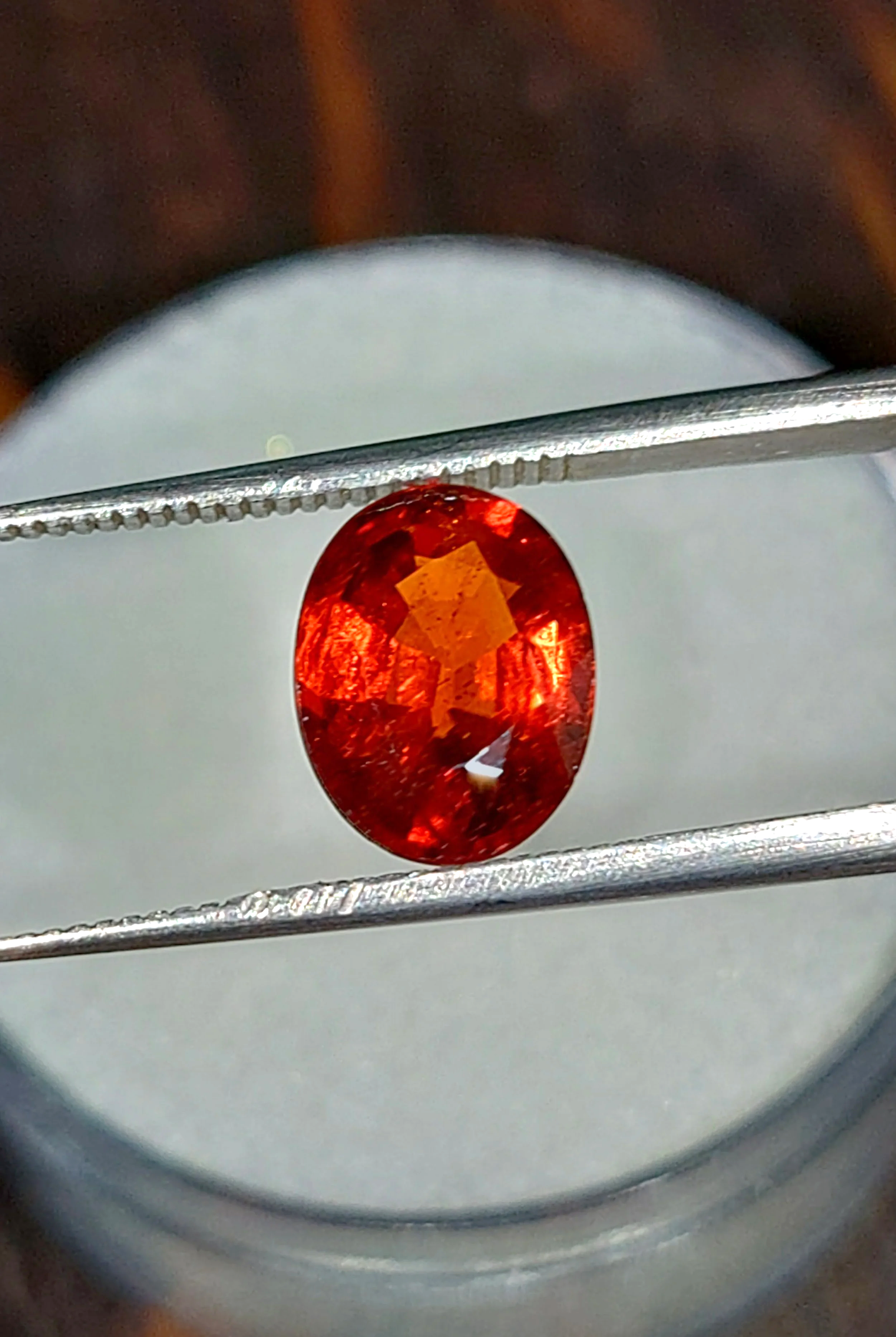 Genuine Red Spessartite Garnet 2.35ct from TheCoveAtFoxHollow.com