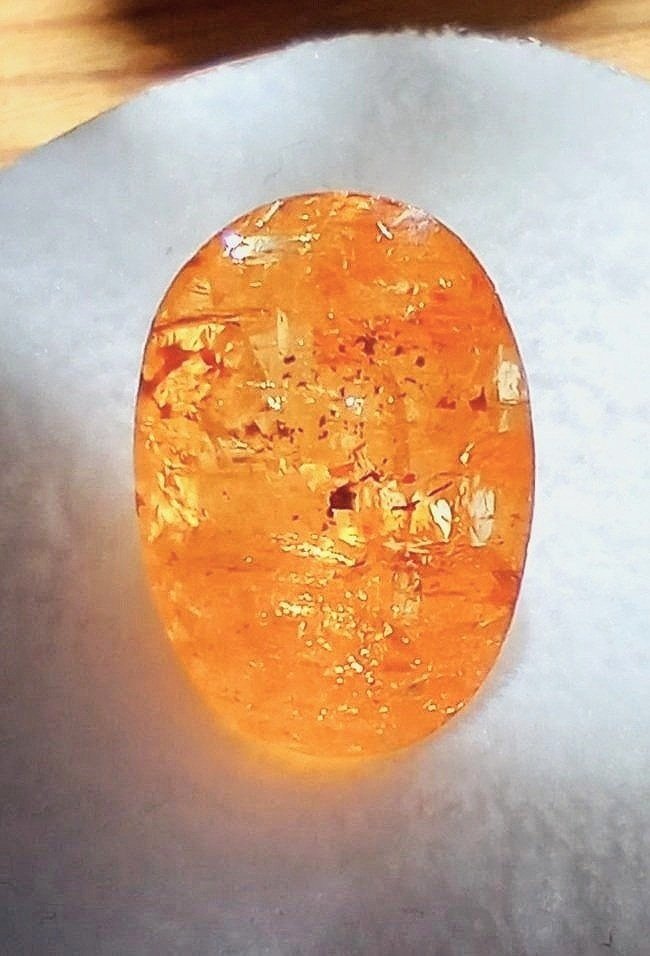 Genuine Imperial Unheated Topaz 22ct from thecoveatfoxhollow.com